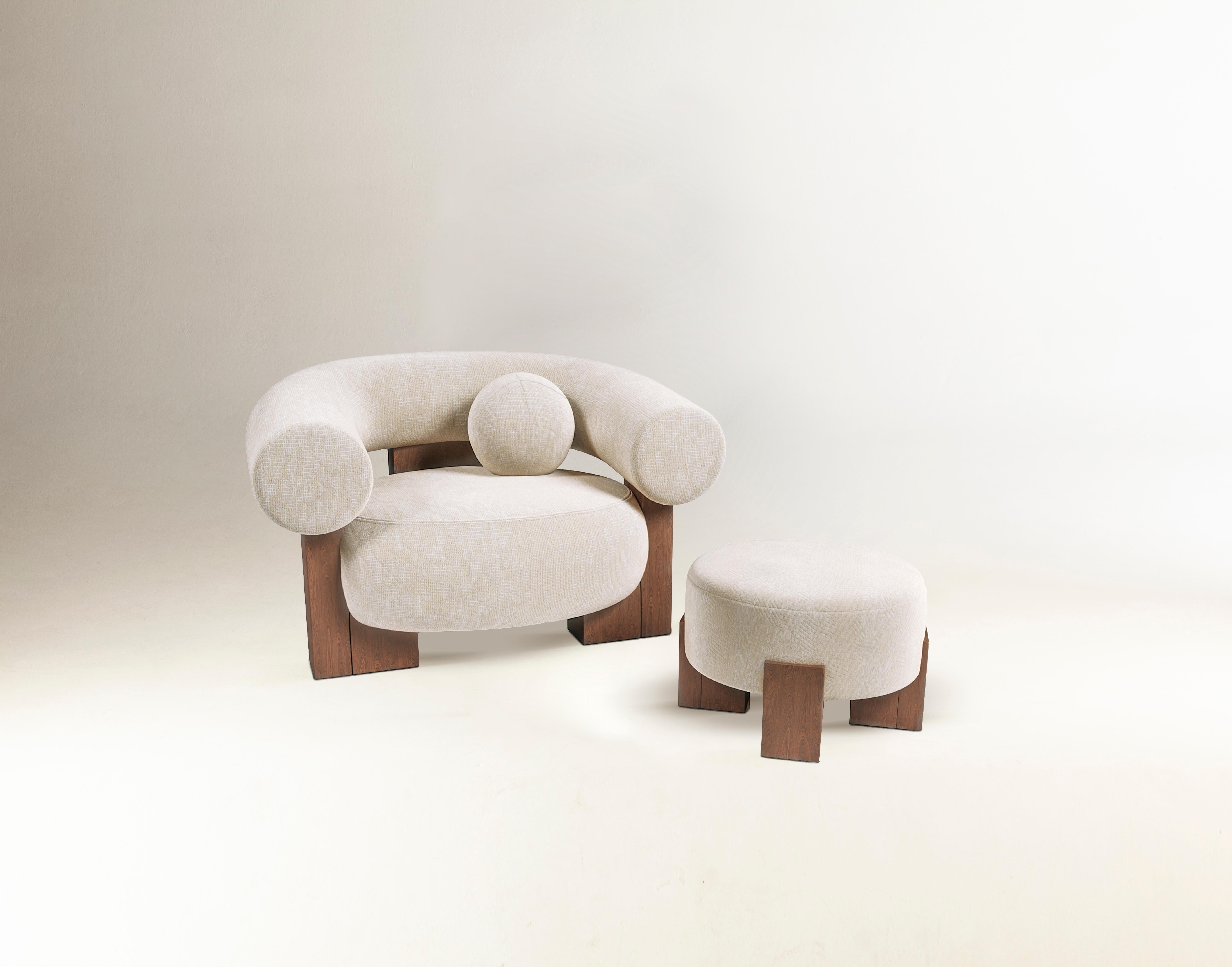 Modern Set of 2 Cassette Armchair by Collector