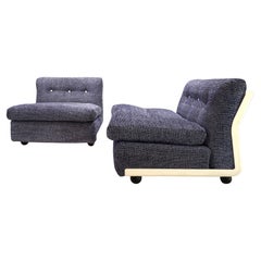 Conjunto de 2 sillones modulares C&B Italia Amanta lounge de Mario Bellini, 1970