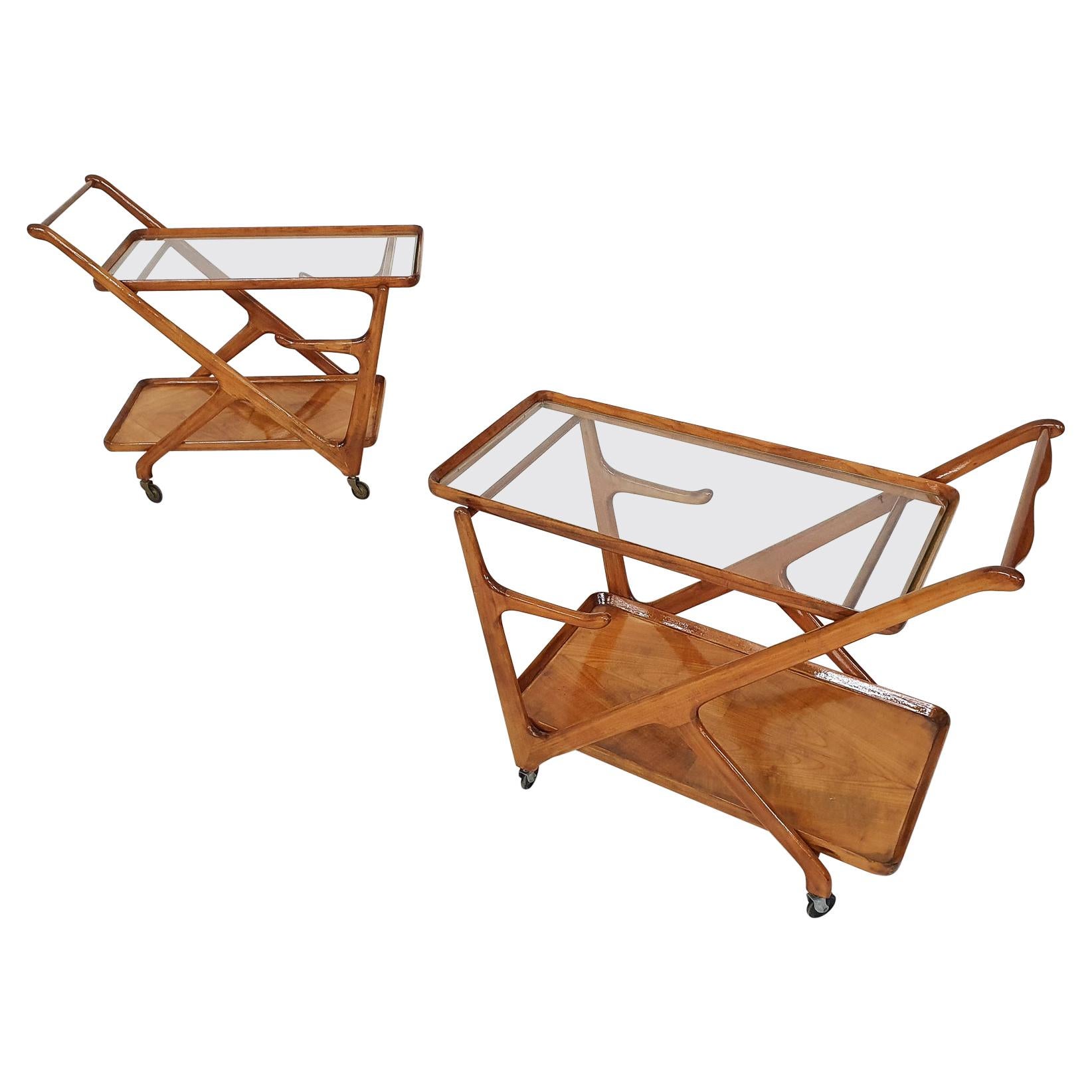 Cesare Lacca Trolleys and Bar Trolleys