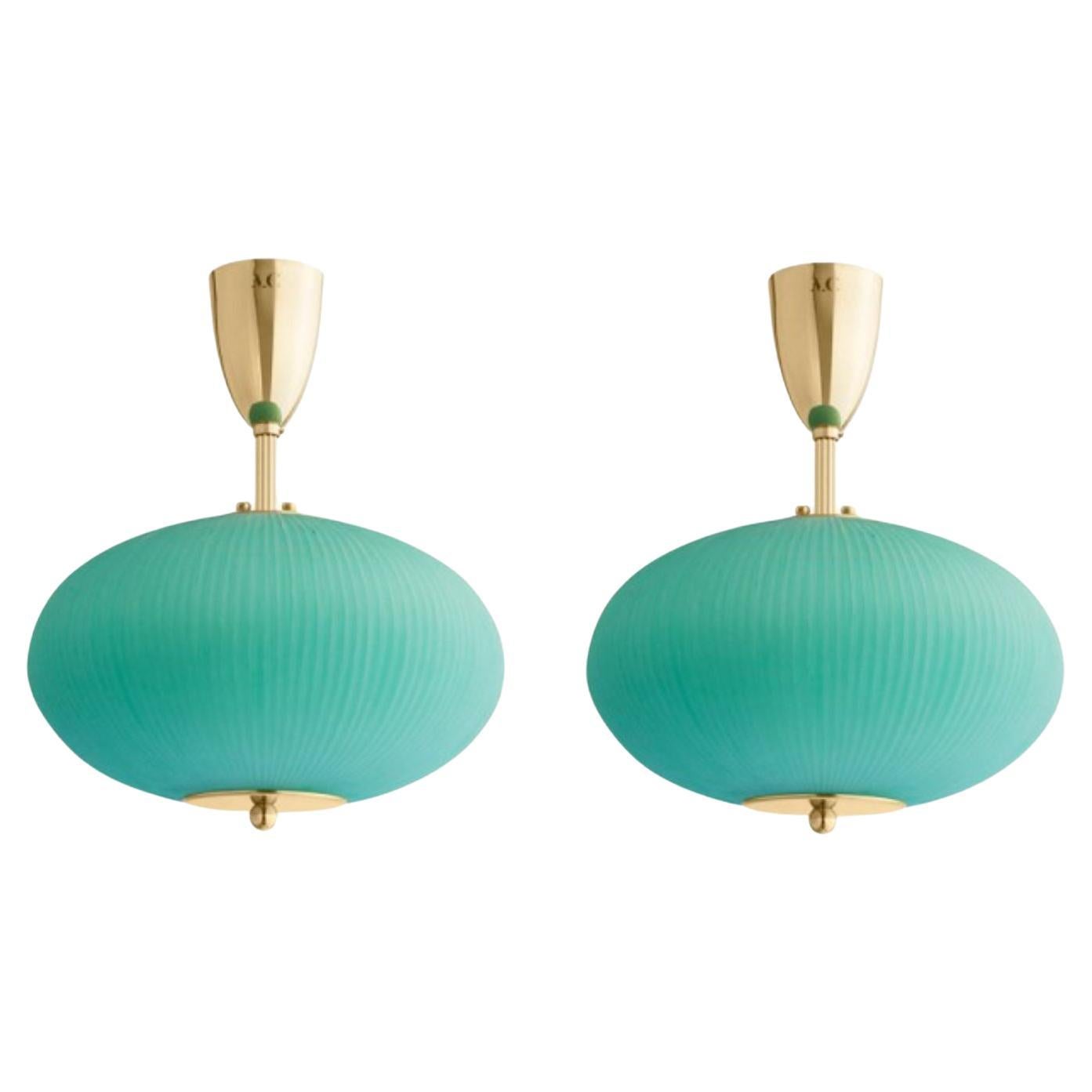 Set of 2 Ceiling Lamps China 07 by Magic Circus Editions For Sale