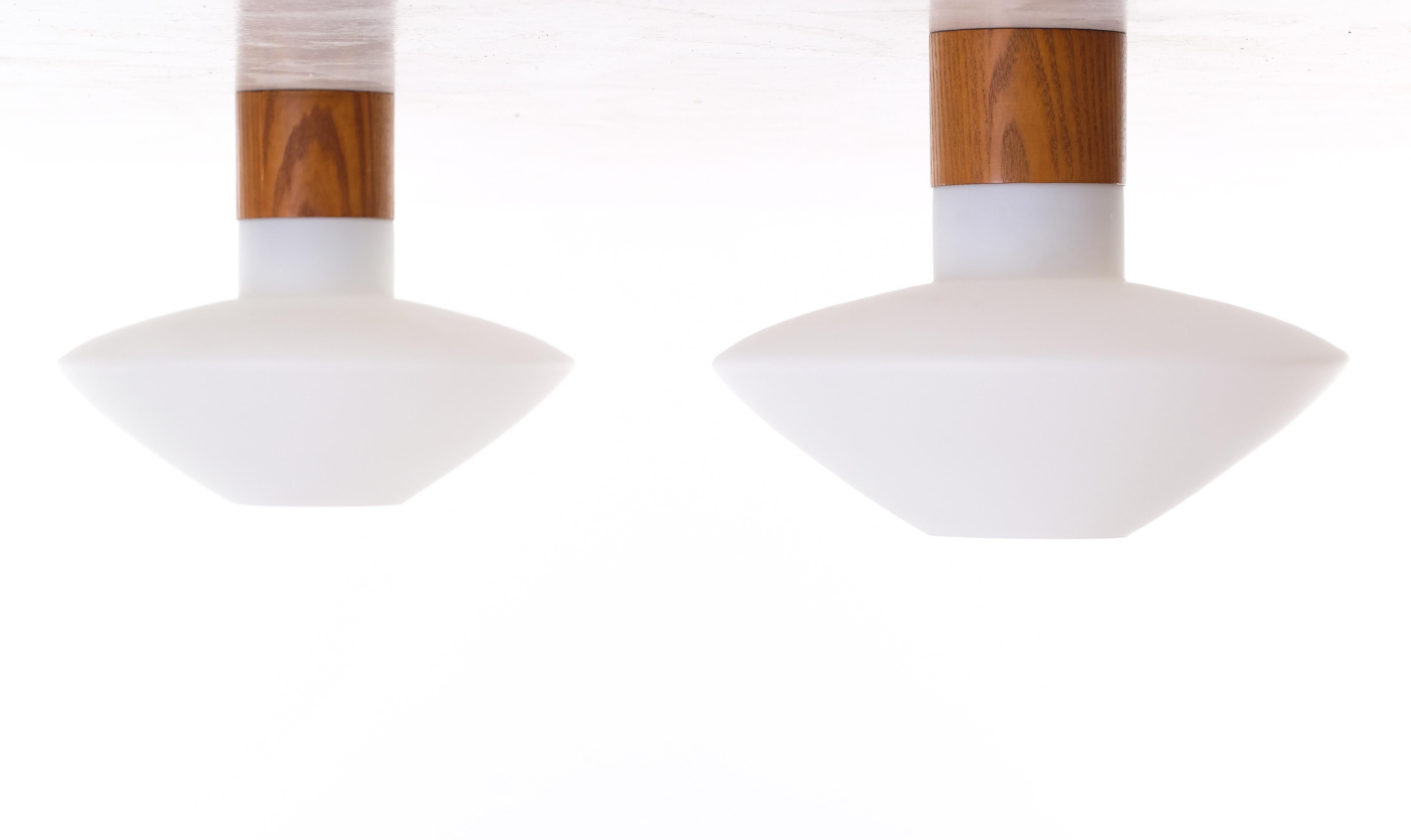 Mid-20th Century Ceiling Lights by Luxus, Sweden, 1960s For Sale