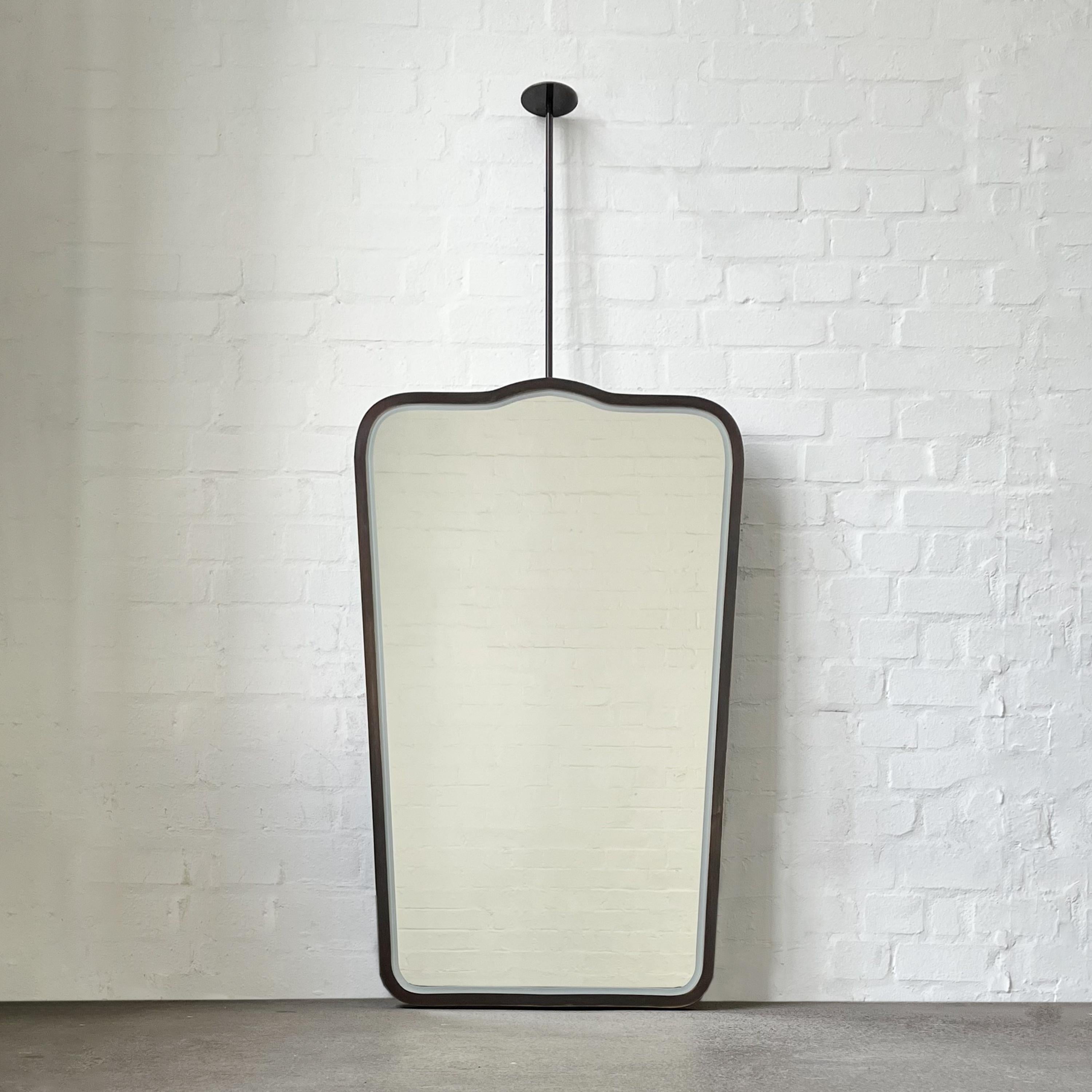 2er-Set Deckenleuchtender Spiegel, Rahmen aus Bronze Patina, Vintage Four im Zustand „Neu“ im Angebot in London, GB
