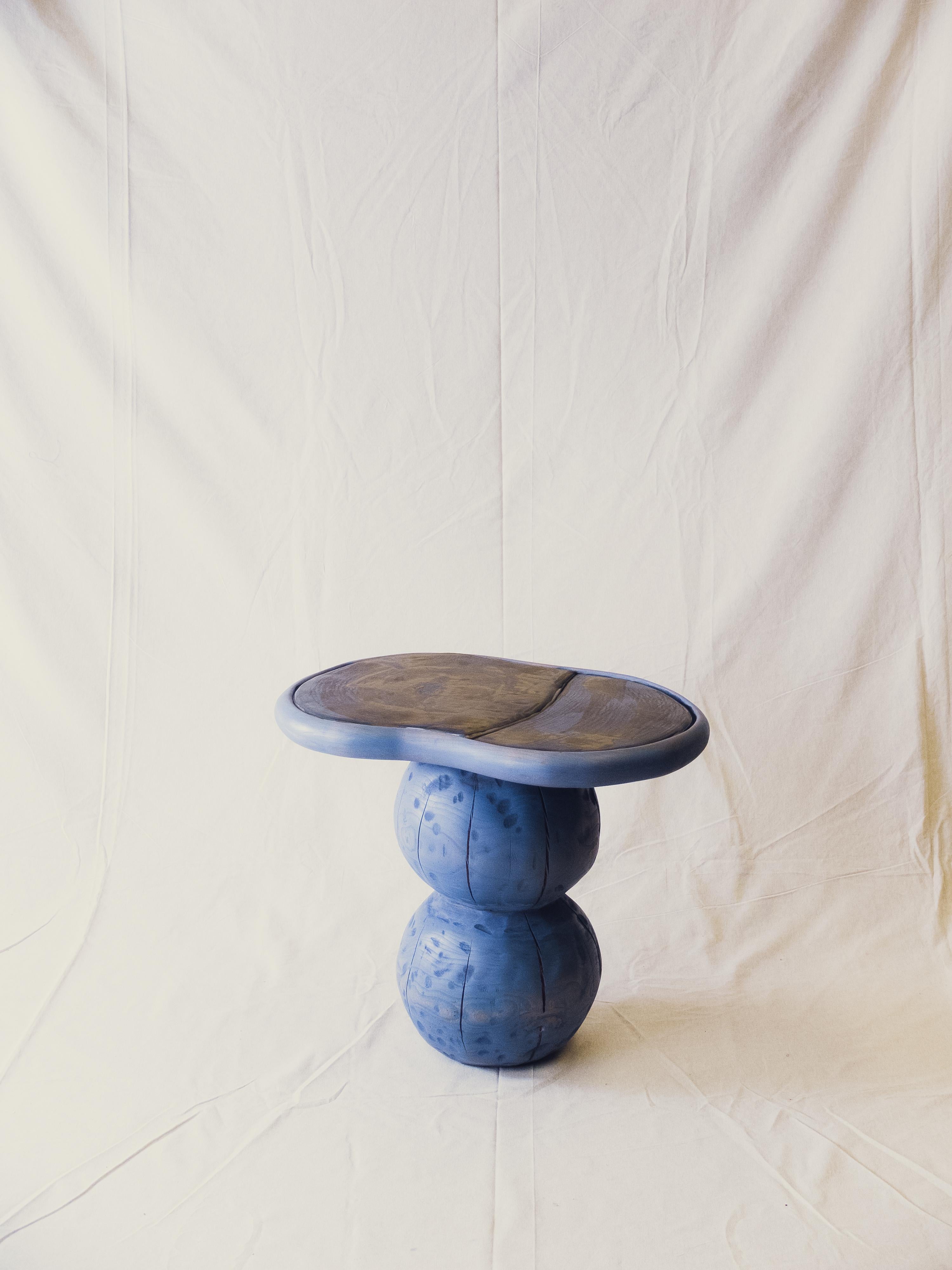 Ensemble de 2 tables de chevet européennes en cerisier massif de Marco Calhau en vente 8