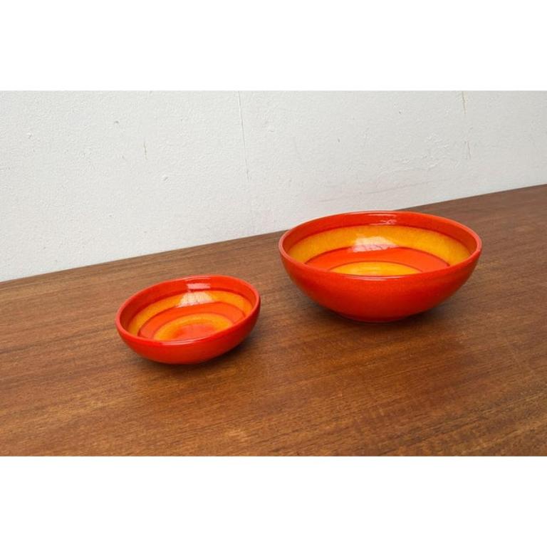 Set of 2 Ceramic Bowls from Baldelli, Italy, 1970s For Sale 5
