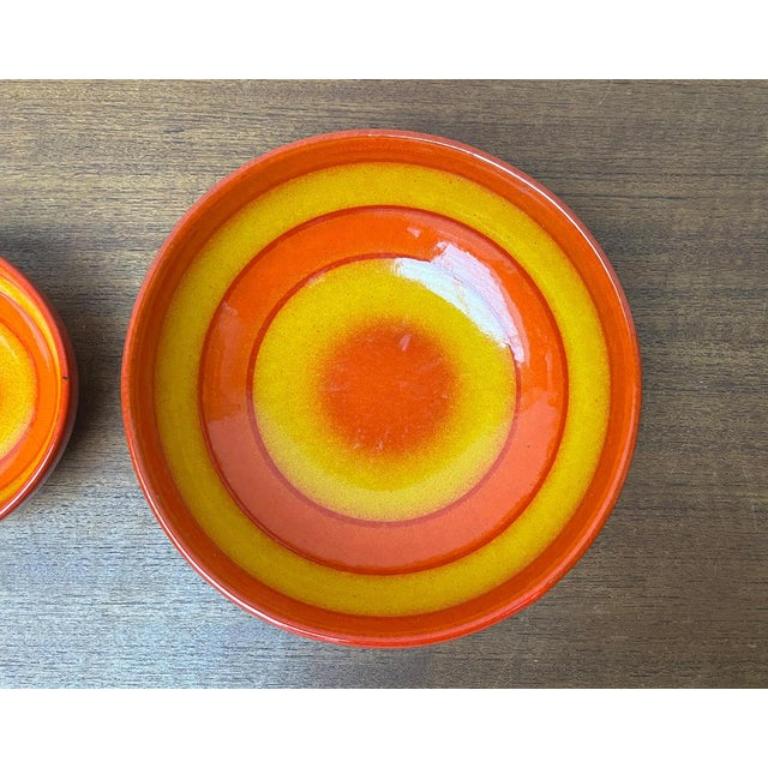 Set of 2 Ceramic Bowls from Baldelli, Italy, 1970s For Sale 1