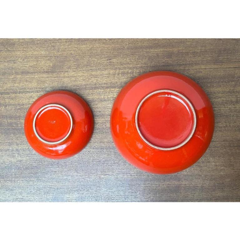 Set of 2 Ceramic Bowls from Baldelli, Italy, 1970s For Sale 3