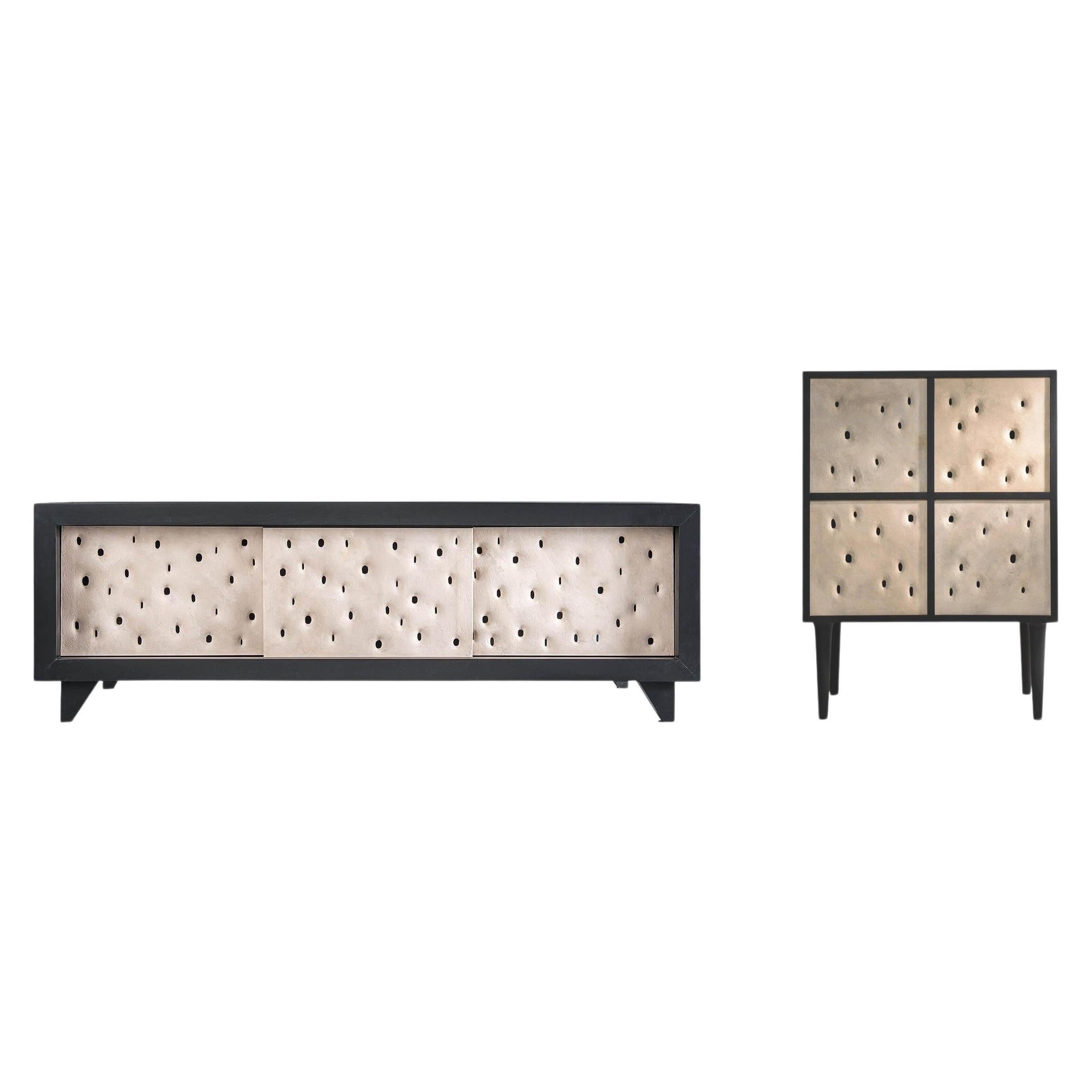 Set di 2 armadietti contemporanei in ceramica di FAINA