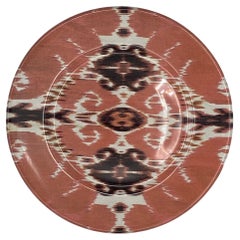 Set de 2 Platos de Postre de Cerámica Ikat - Estilo nº 18