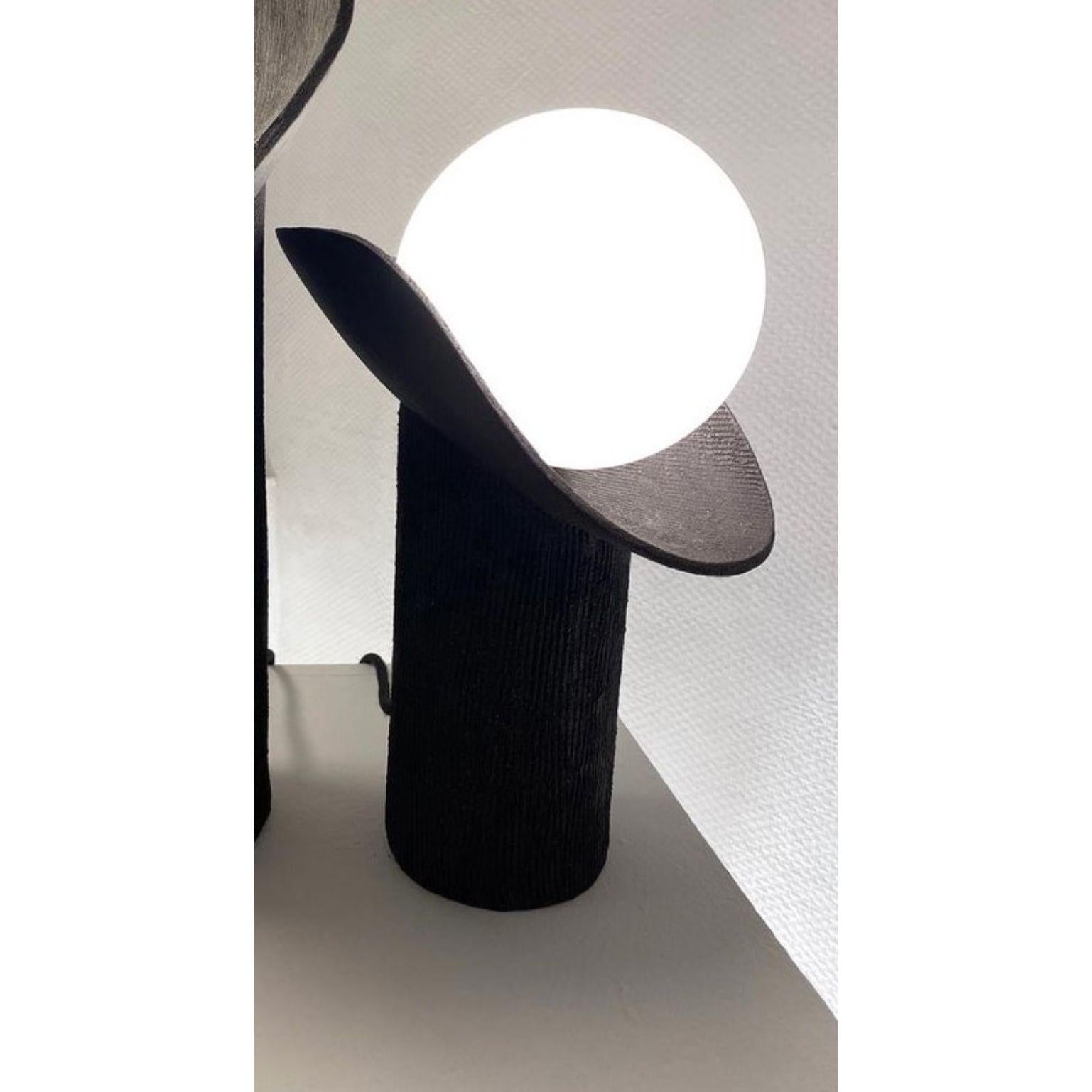 Modern Set of 2 Ceramic Lamps by Olivia Cognet