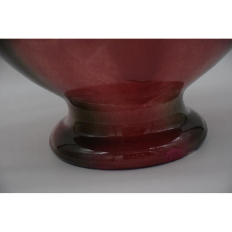 Set of 2 Ceramic Majolica Planter on Column, Vallauris, France For Sale 11