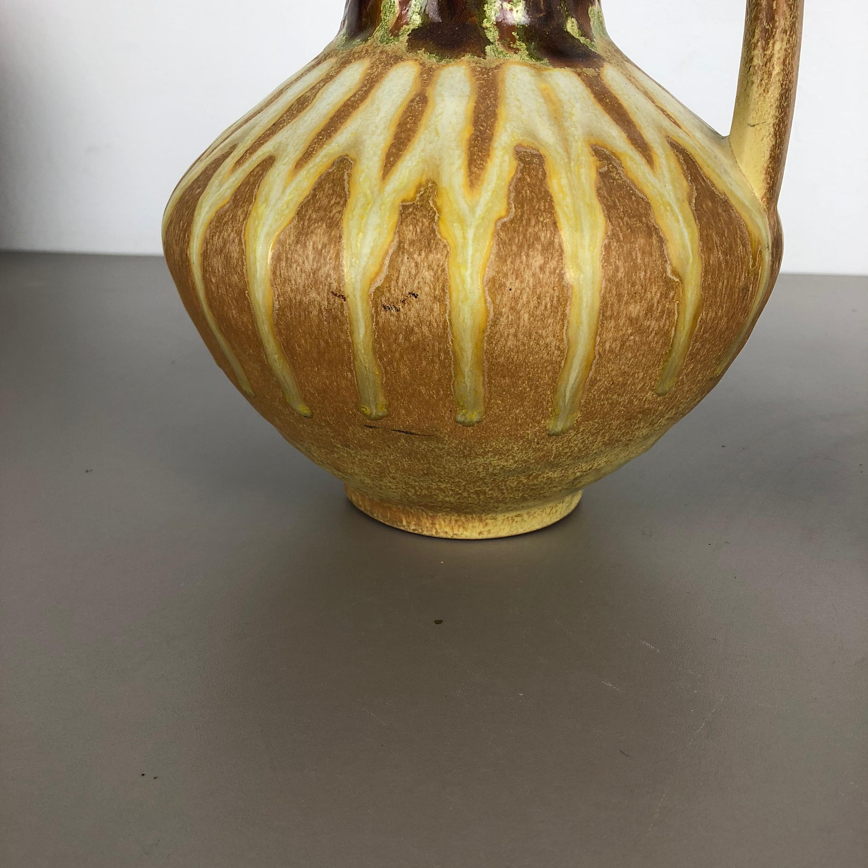 Set of 2 Ceramic Pottery Vase Heinz Siery Carstens Tönnieshof, Germany, 1970s For Sale 8