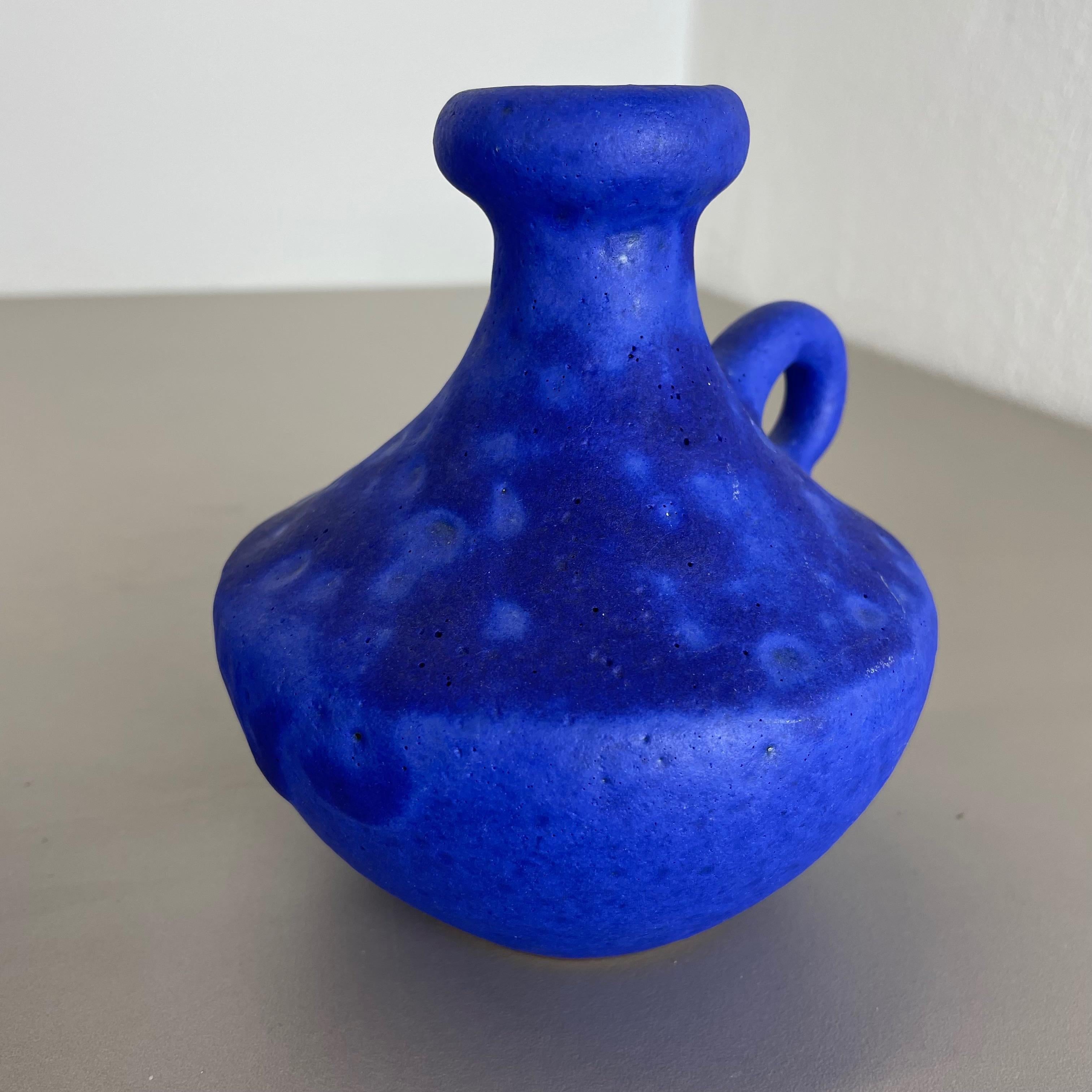 Set of 2 Ceramic Studio Pottery Vase by Hartwig Heyne Ceramics, Germany 1970s For Sale 12