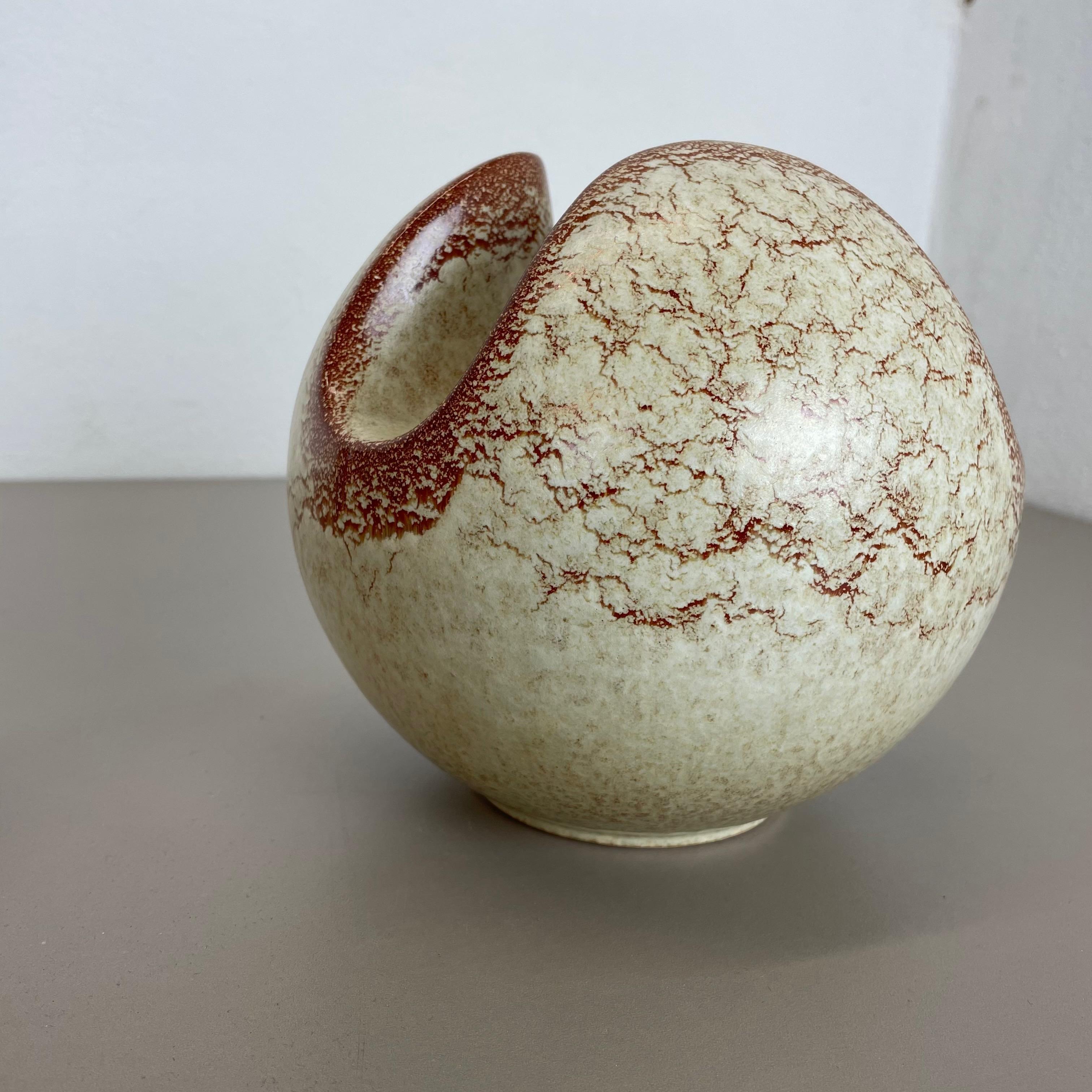 Set of 2 Ceramic Studio Pottery Vases by Bertoncello Ceramics, Italy 1970s 6