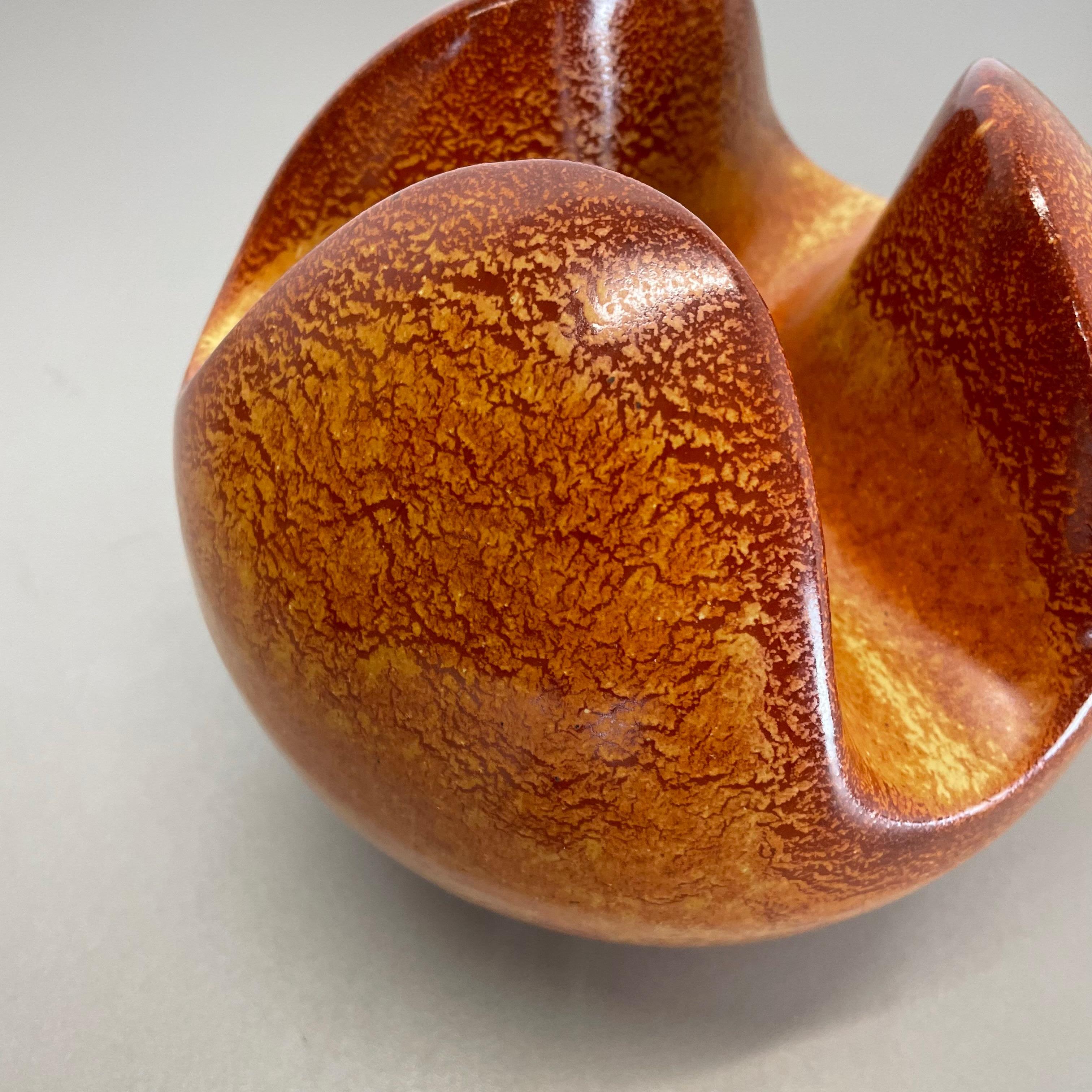 20ième siècle Ensemble de 2 vases en céramique Studio Pottery par Bertoncello Ceramics, Italie, années 1970 en vente