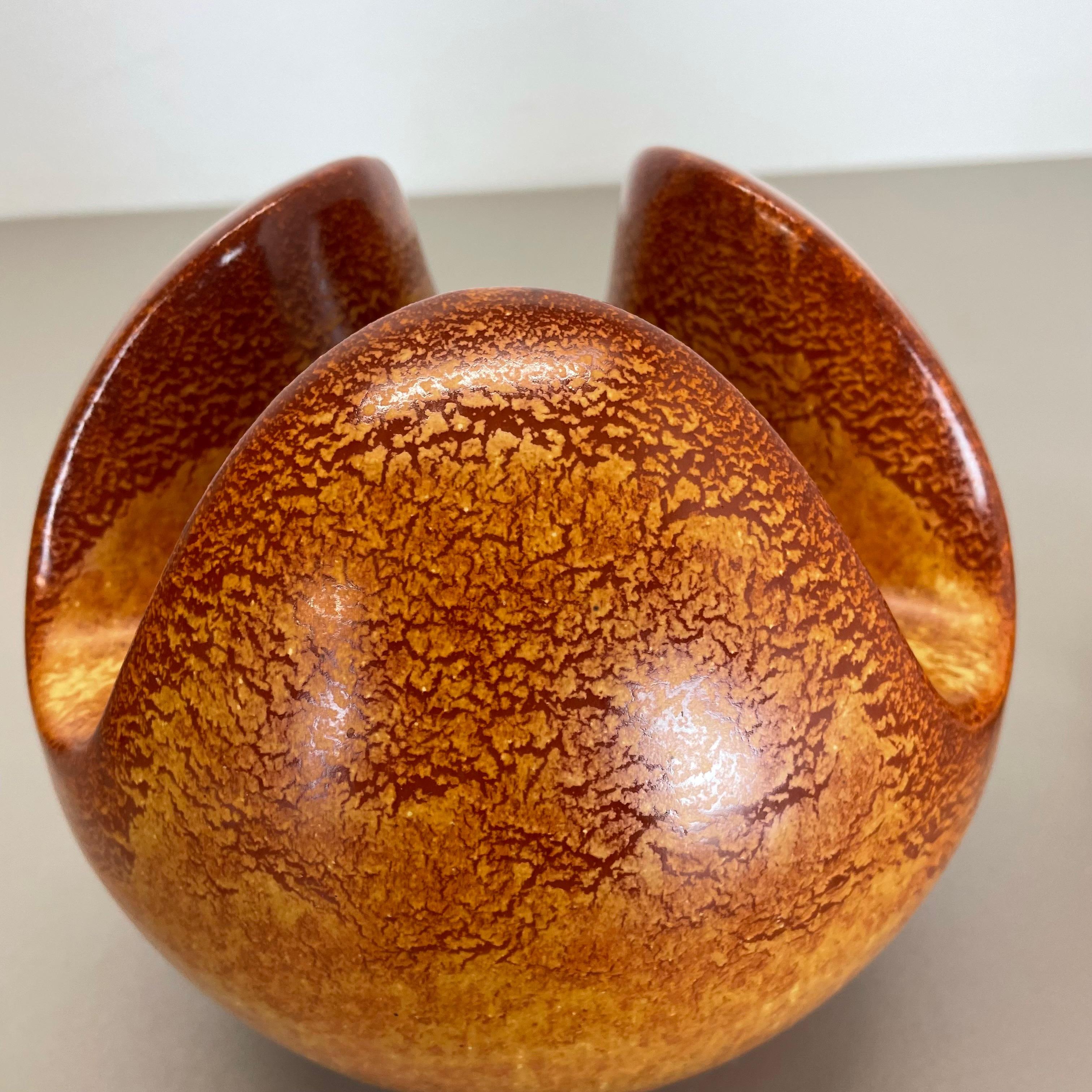 Ensemble de 2 vases en céramique Studio Pottery par Bertoncello Ceramics, Italie, années 1970 en vente 1