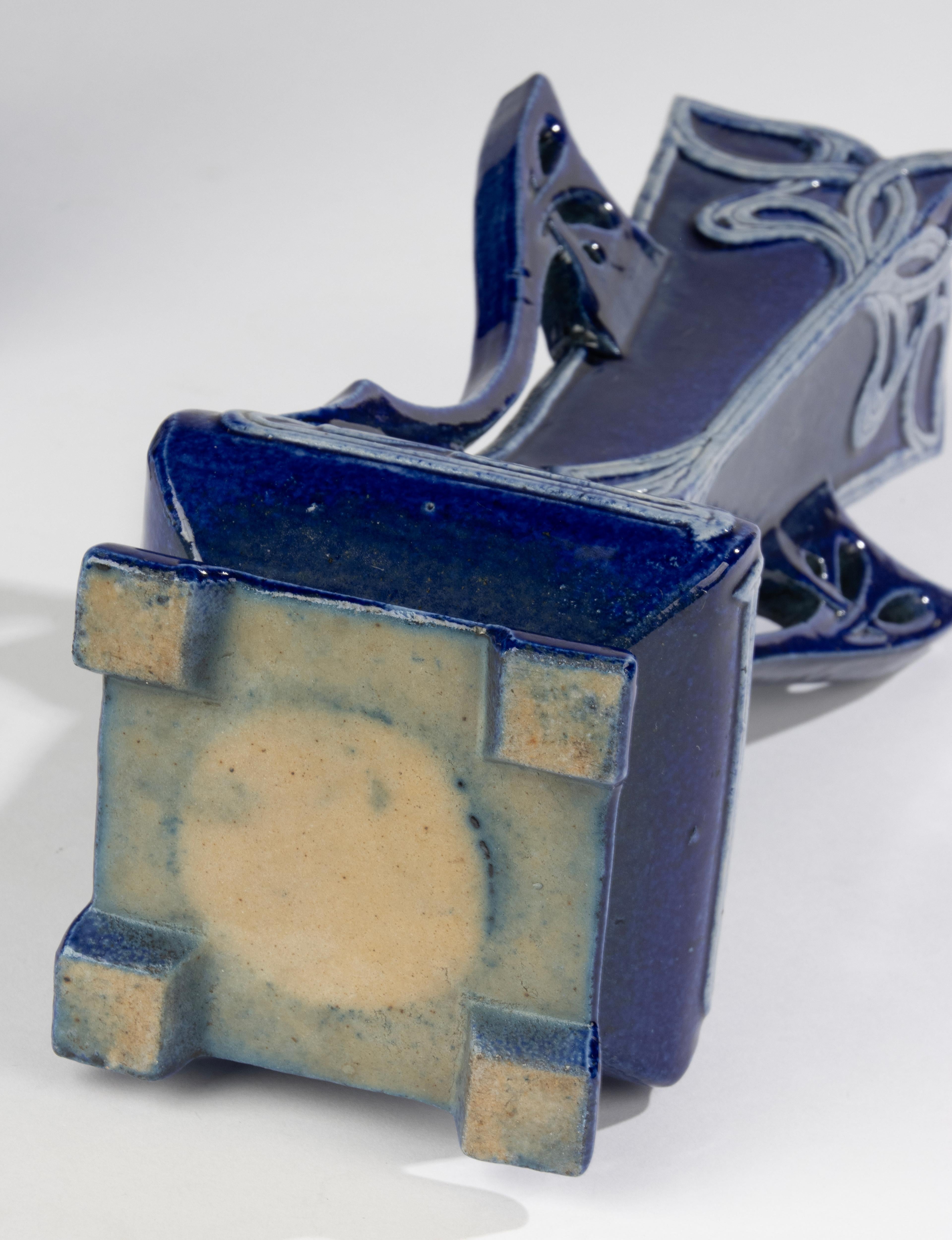 Set di 2 vasi in ceramica - Art Nouveau in vendita 5