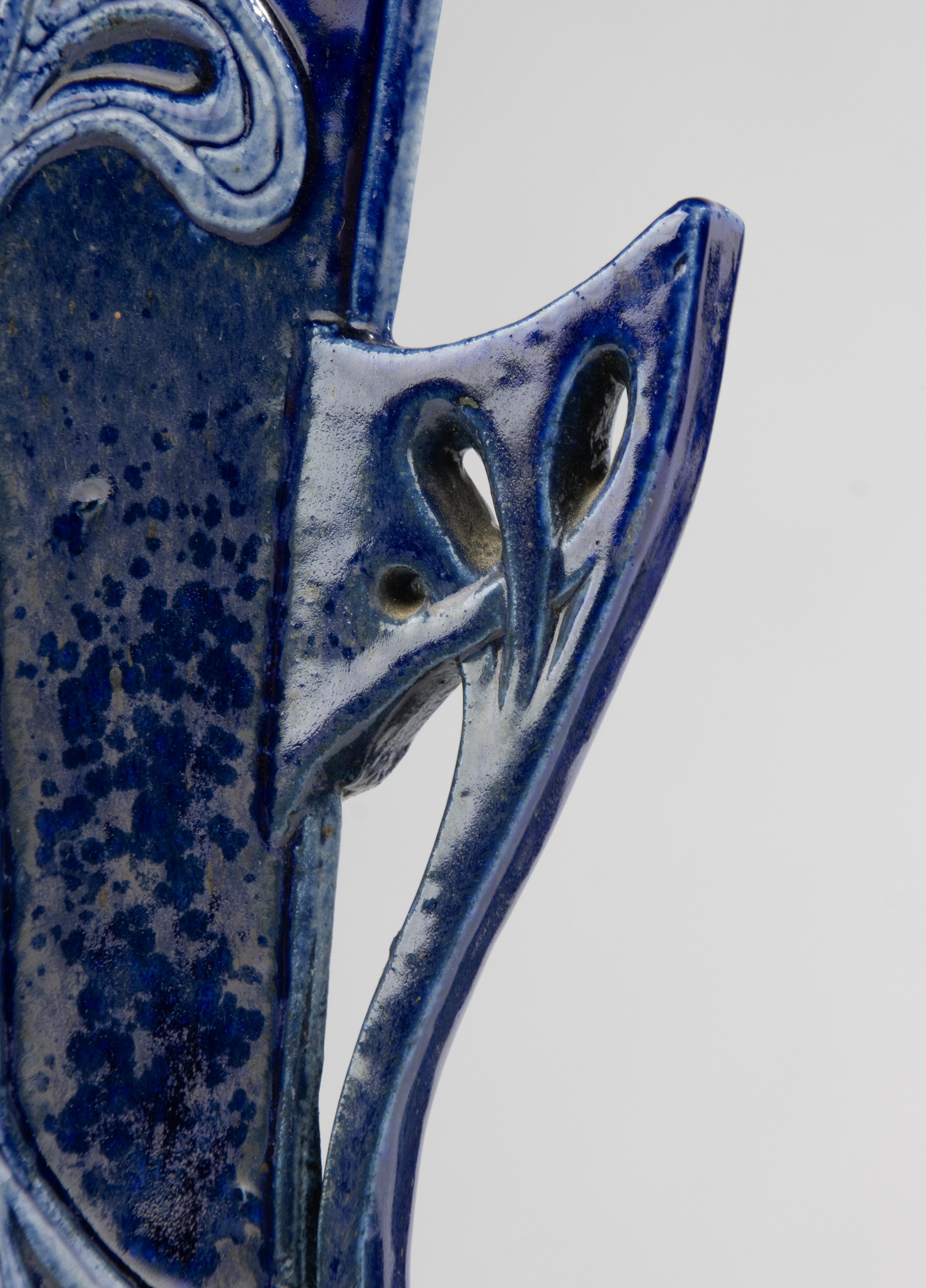 Set di 2 vasi in ceramica - Art Nouveau in vendita 8