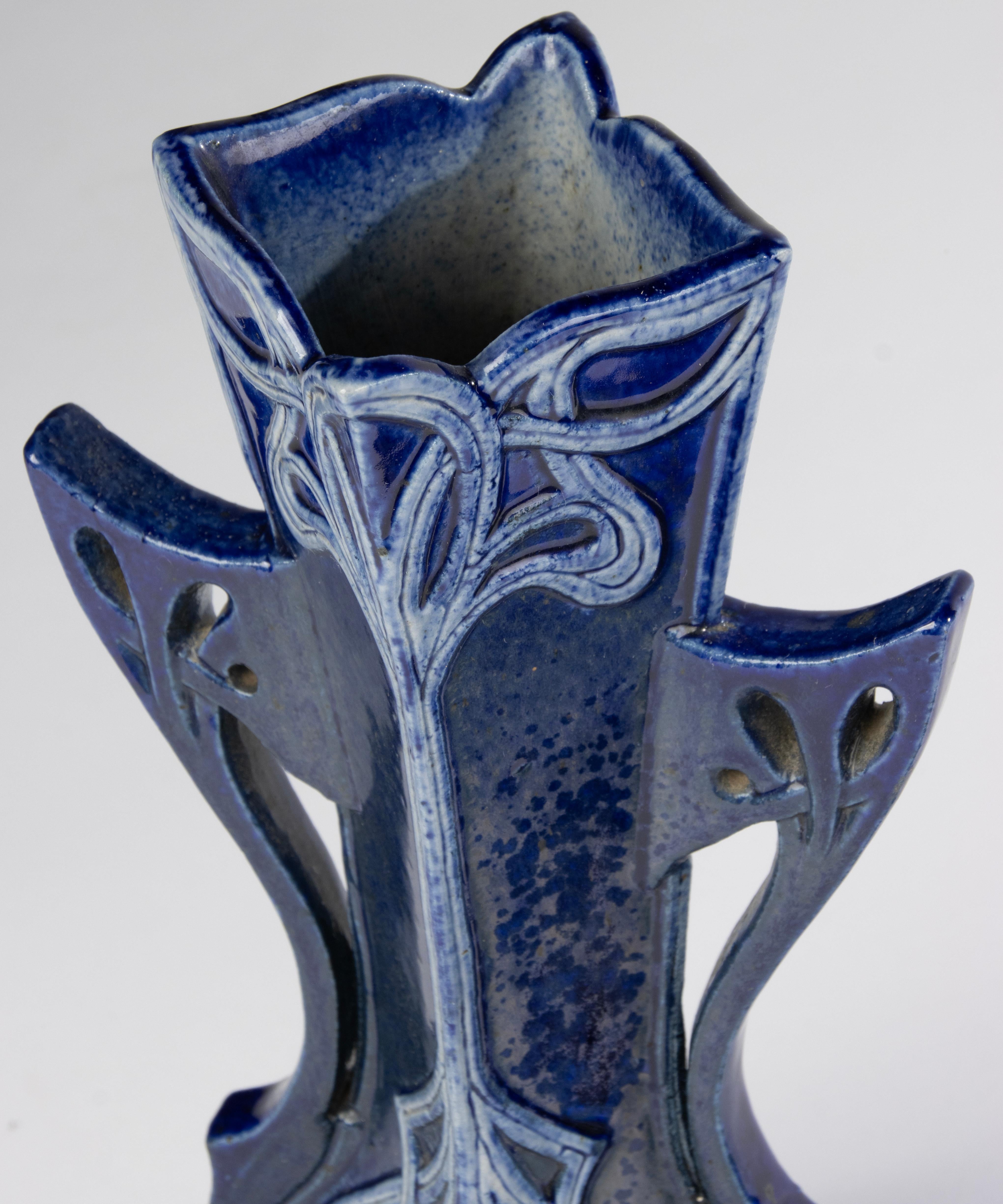 Set di 2 vasi in ceramica - Art Nouveau in vendita 1