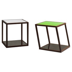 Set of 2 Cf Lt07.5 Low Tables by Caturegli Formica