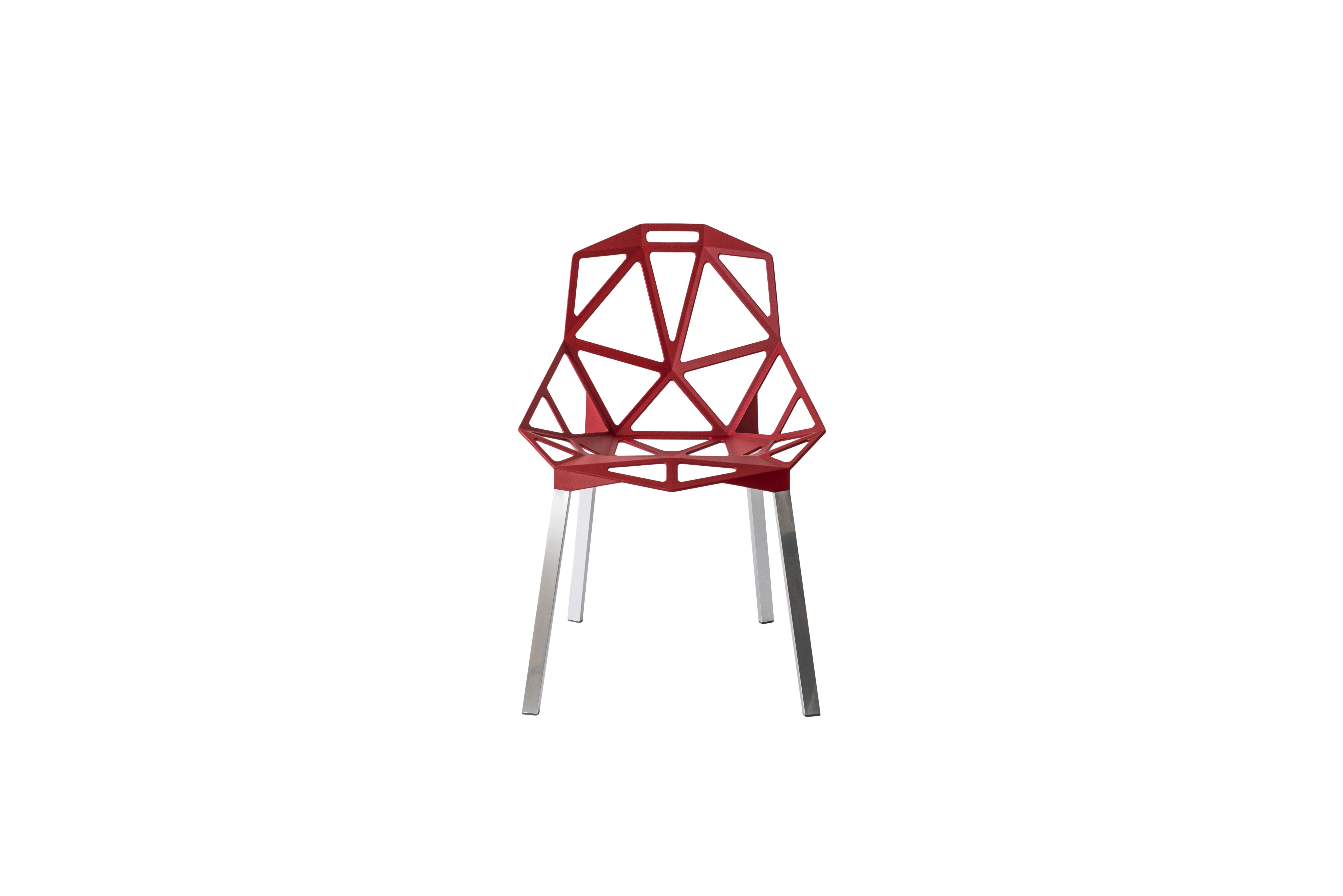Satz von  2 Stühle_Einer in Schwarz von Konstantin Grcic  für MAGIS im Angebot 12
