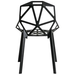 Ensemble de  2 Chaises noires de Konstantin Grcic  pour Magis