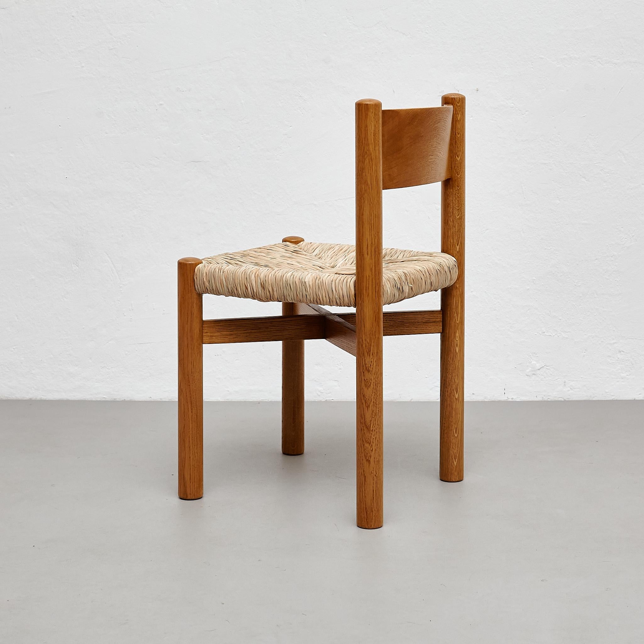 Spanish Set of 2 Chairs After Charlotte Perriand For Sale