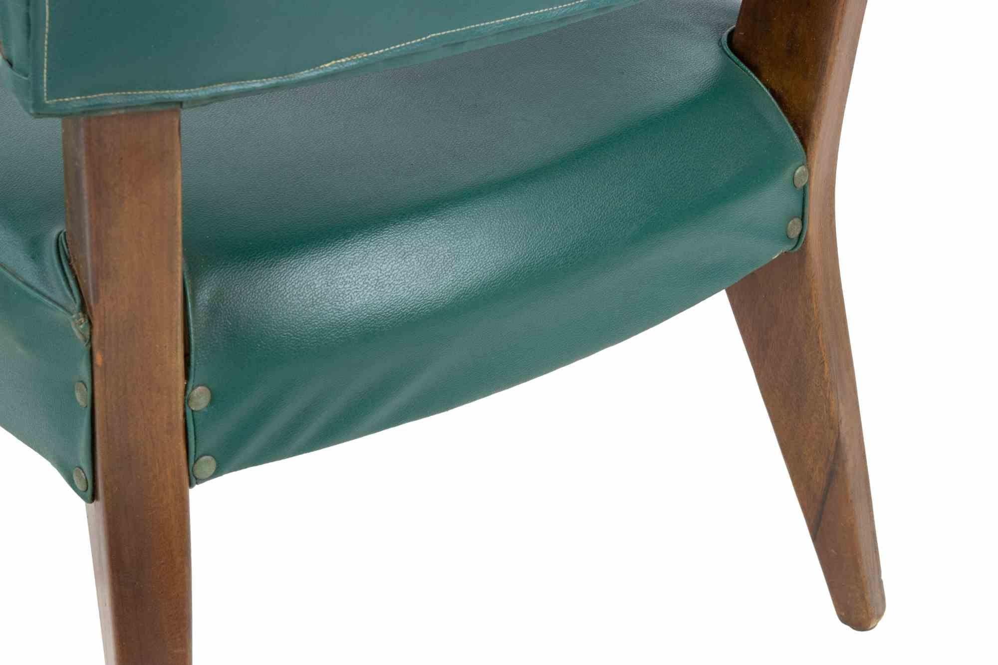 Set di 2 sedie e 1 poltrona anni '50 in vendita 1