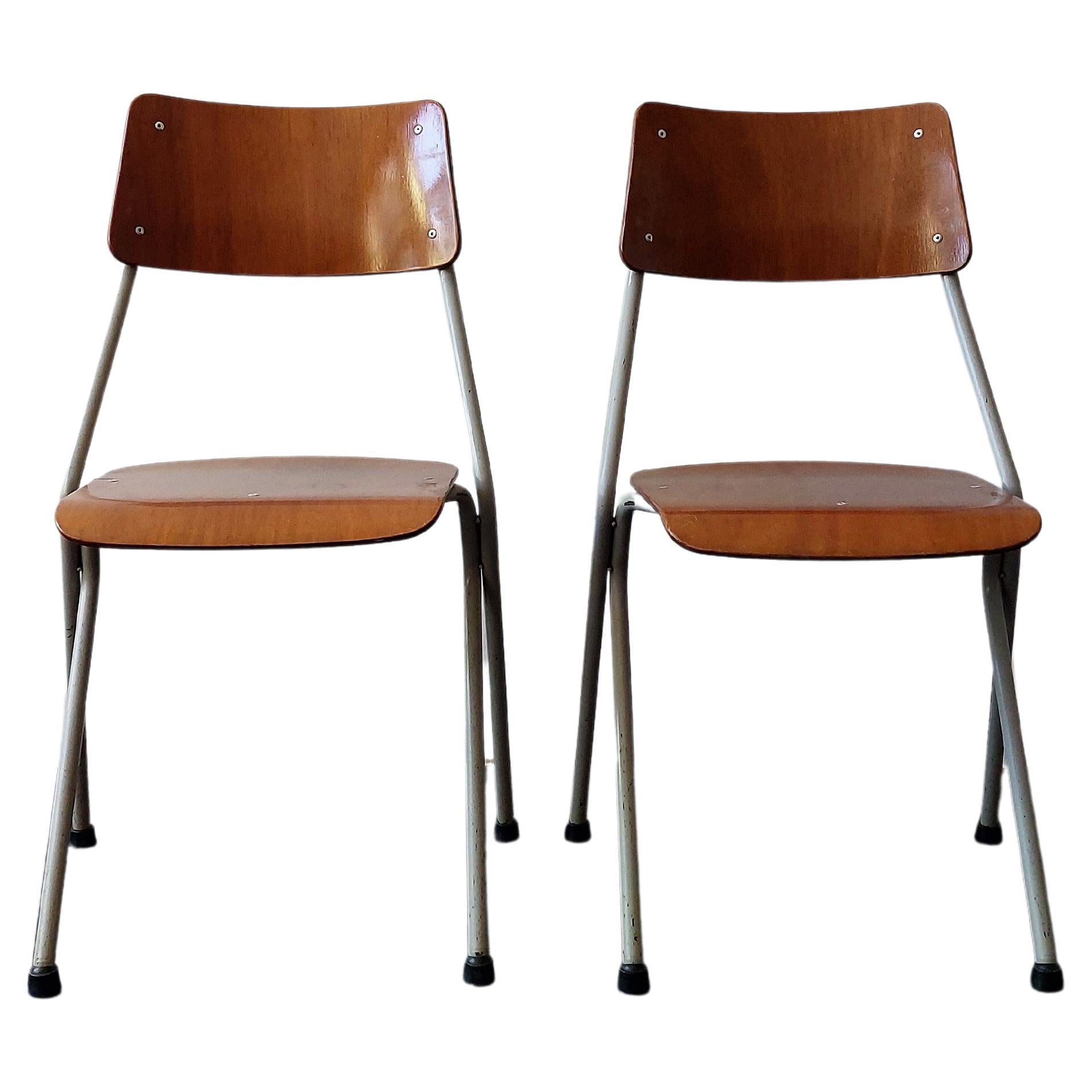 Set of 2 chairs by Ahrend RIB, The Netherlands 1964 For Sale