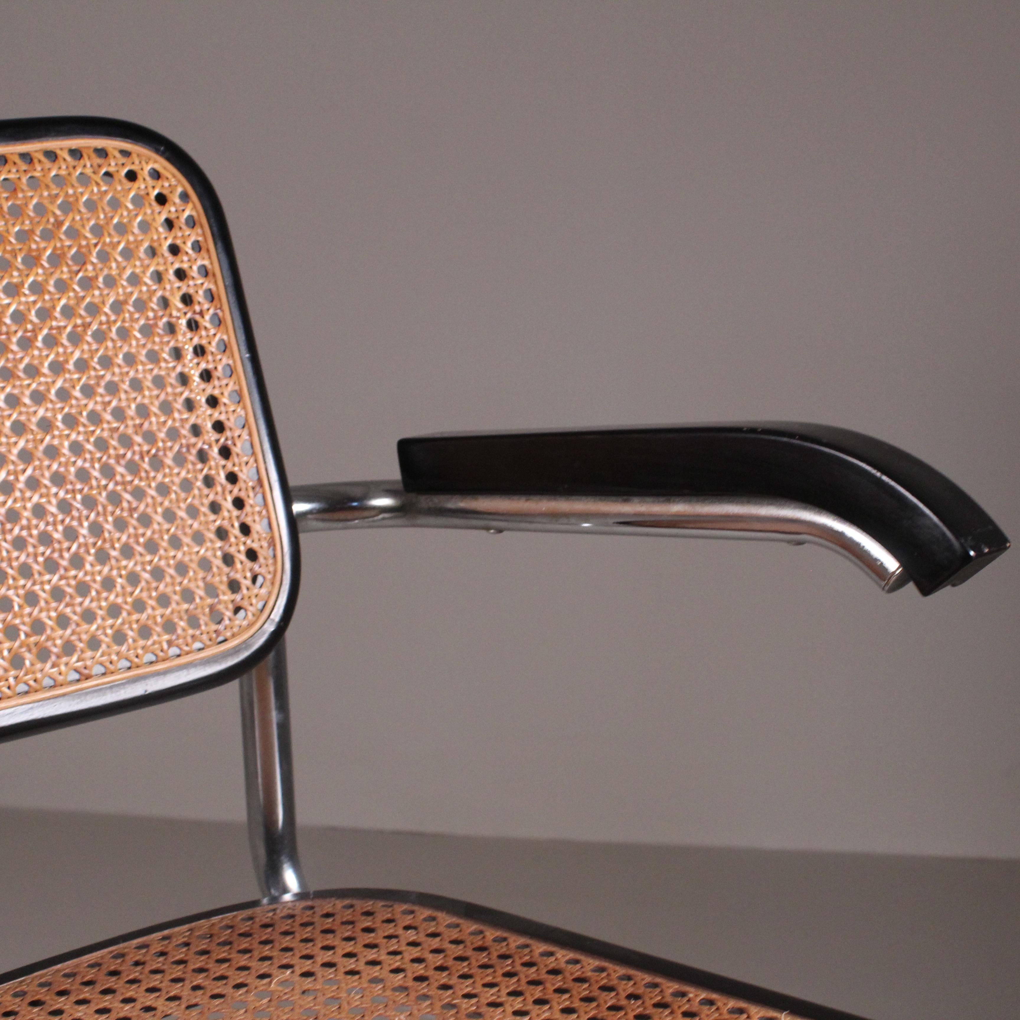 Set of 2 Chairs Cesca, Marcel Breuer, Gavina, 1970 For Sale 7