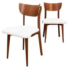Set of 2 chairs, Danish design, with new upholstery