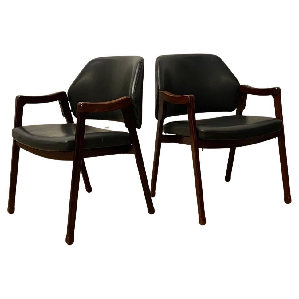 Set of 2 Chairs Designer Ico Parisi for Cassina, 1960s