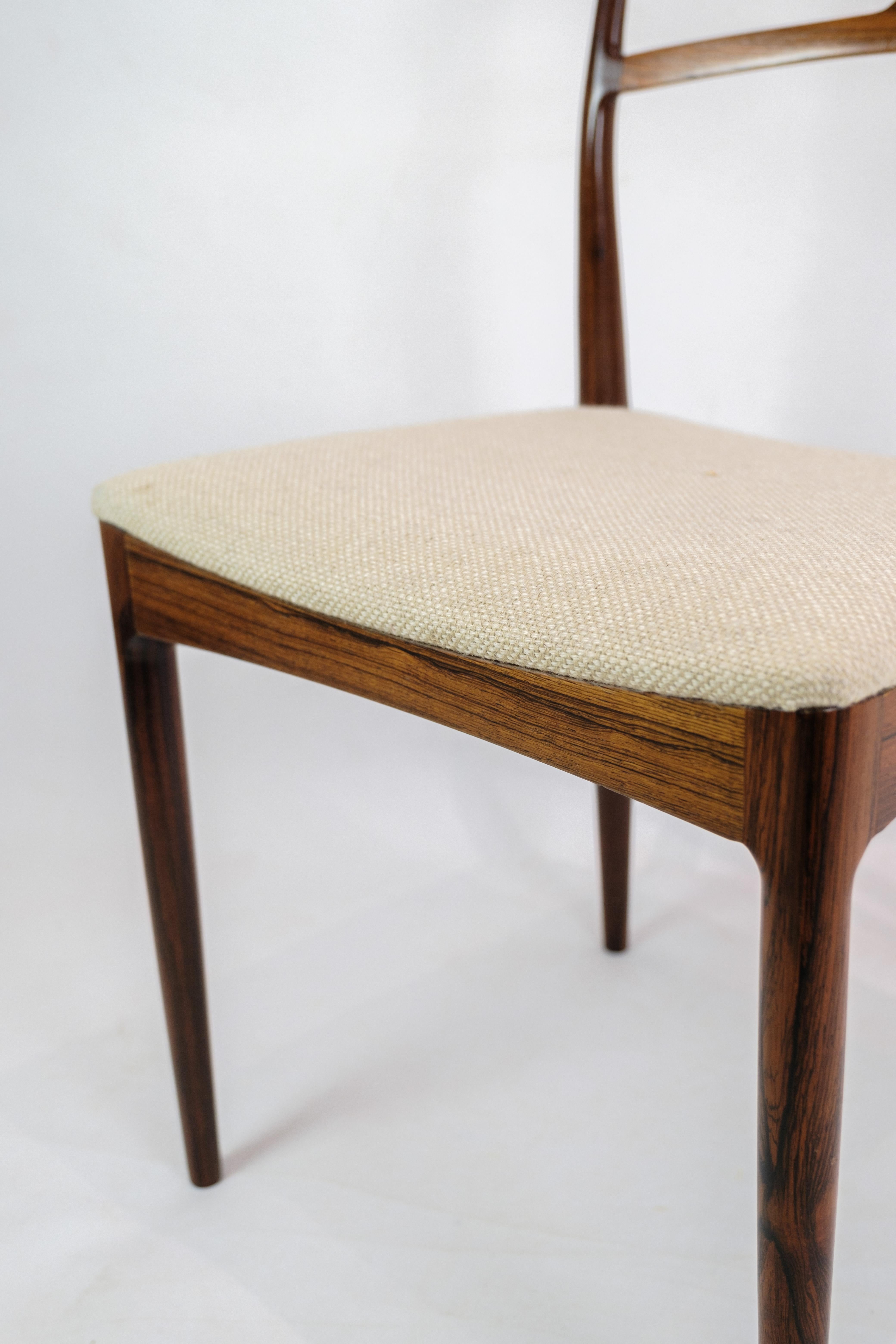 Set of 2 chairs In Rosewood, Model 94 Designed By Johannes Andersen From 1960s In Good Condition In Lejre, DK