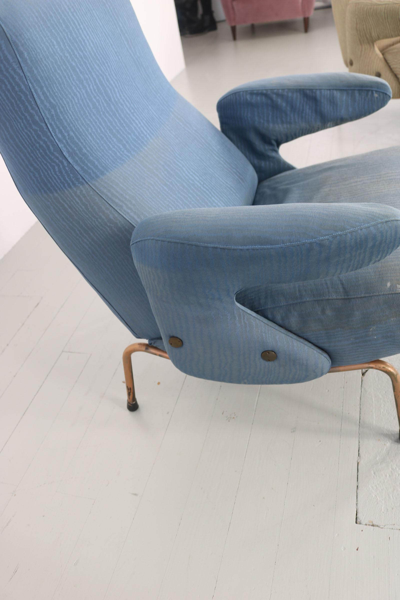 Set of 2 Chairs Model Delfino by Erberto Carboni in 1954 by Arflex For Sale 4
