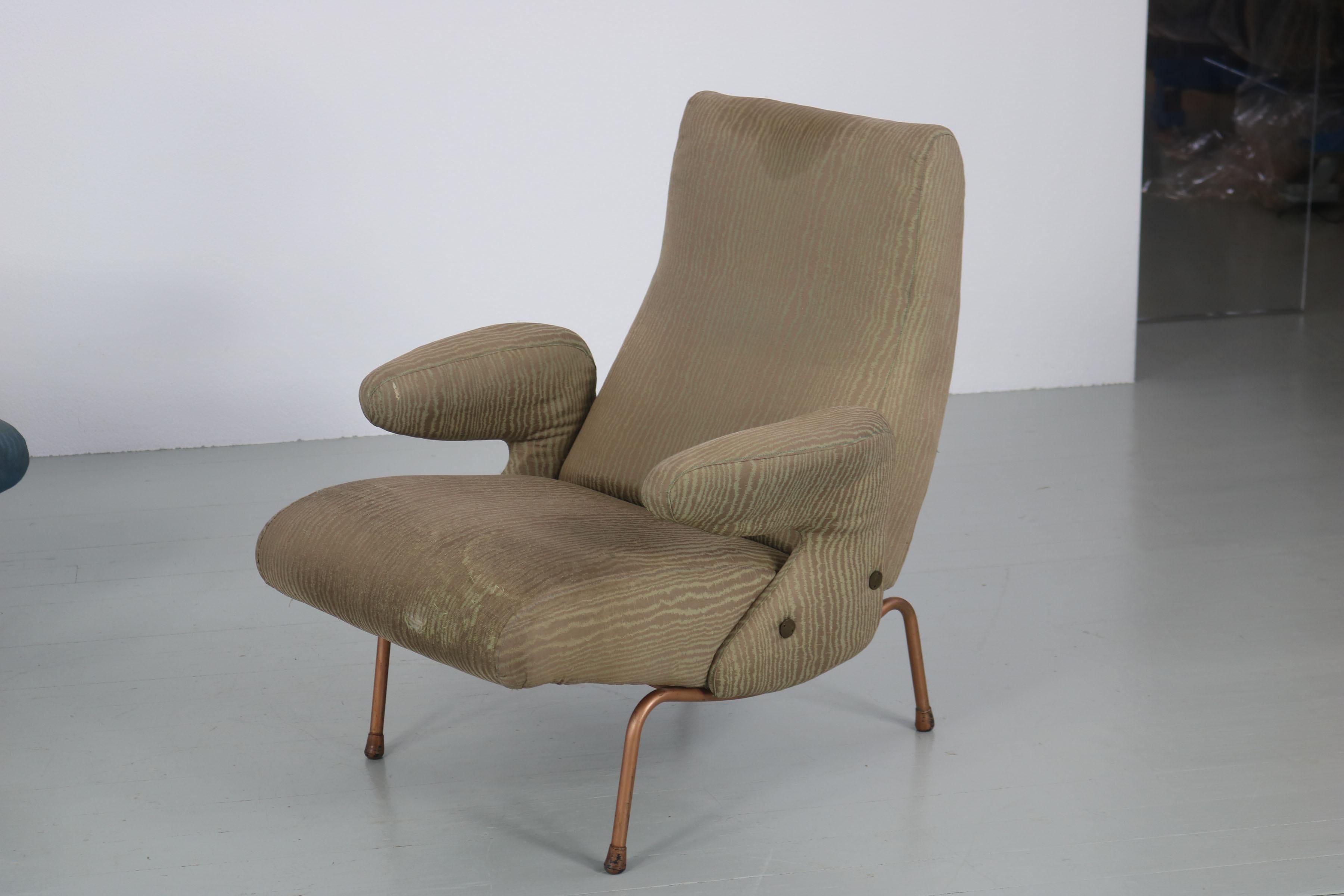 Set of 2 Chairs Model Delfino by Erberto Carboni in 1954 by Arflex For Sale 10