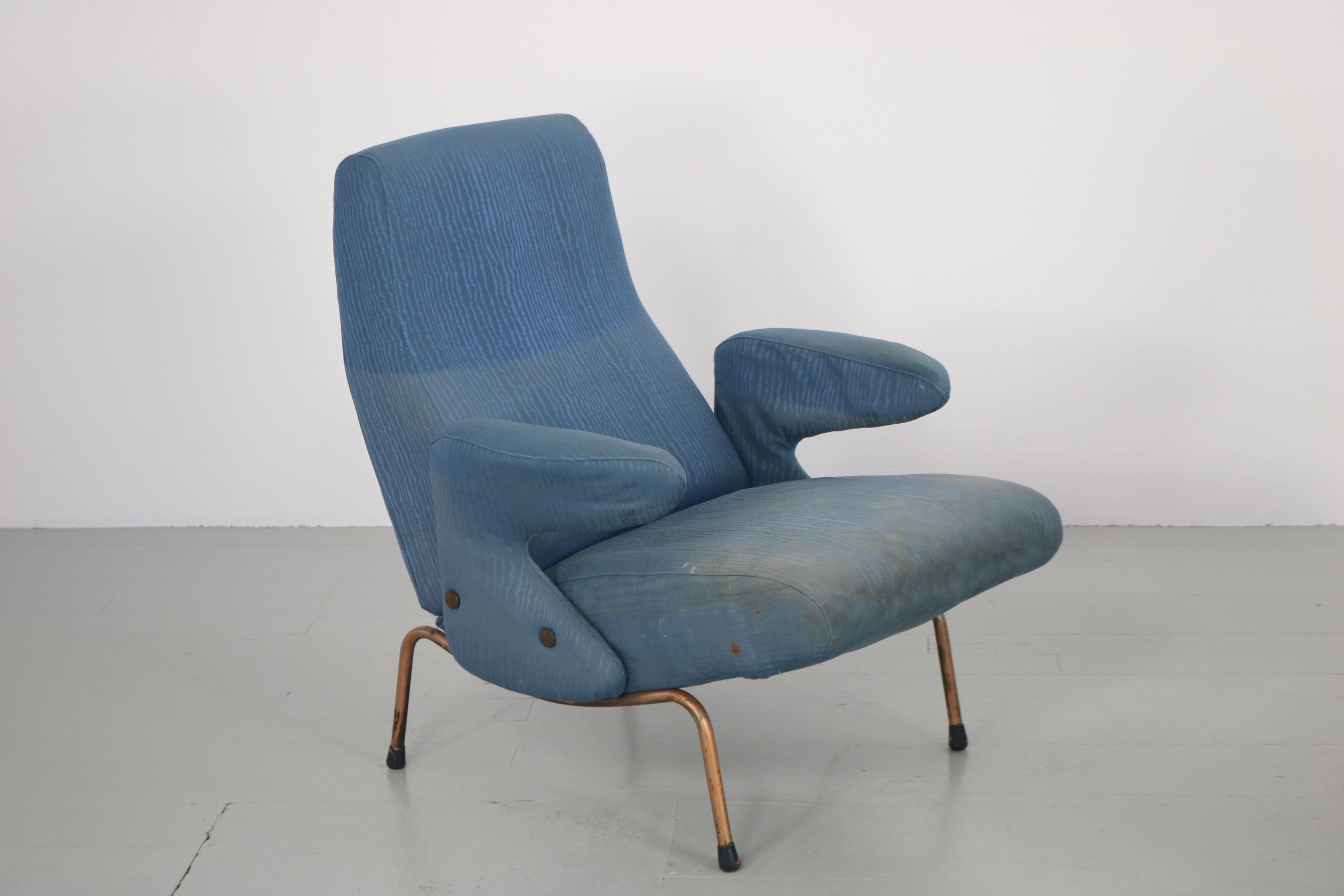 Set of 2 Chairs Model Delfino by Erberto Carboni in 1954 by Arflex For Sale 11