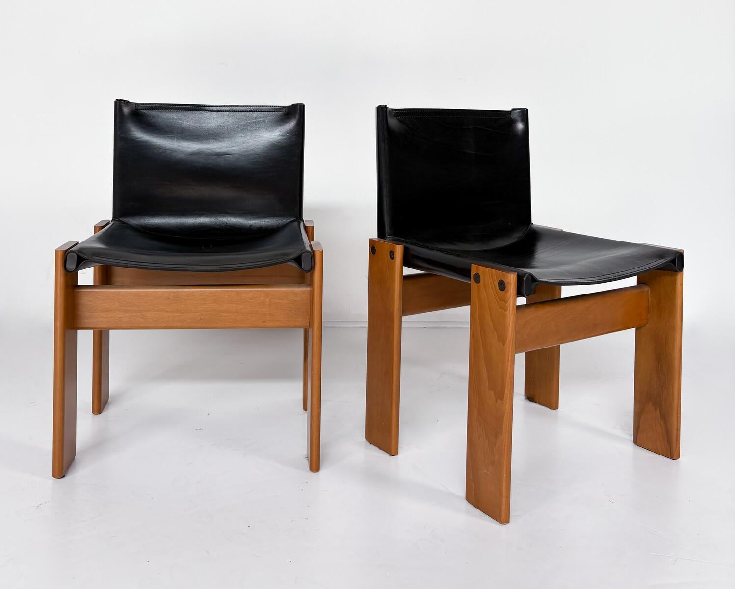 Mid-Century Modern Set of 2 Chairs Model 
