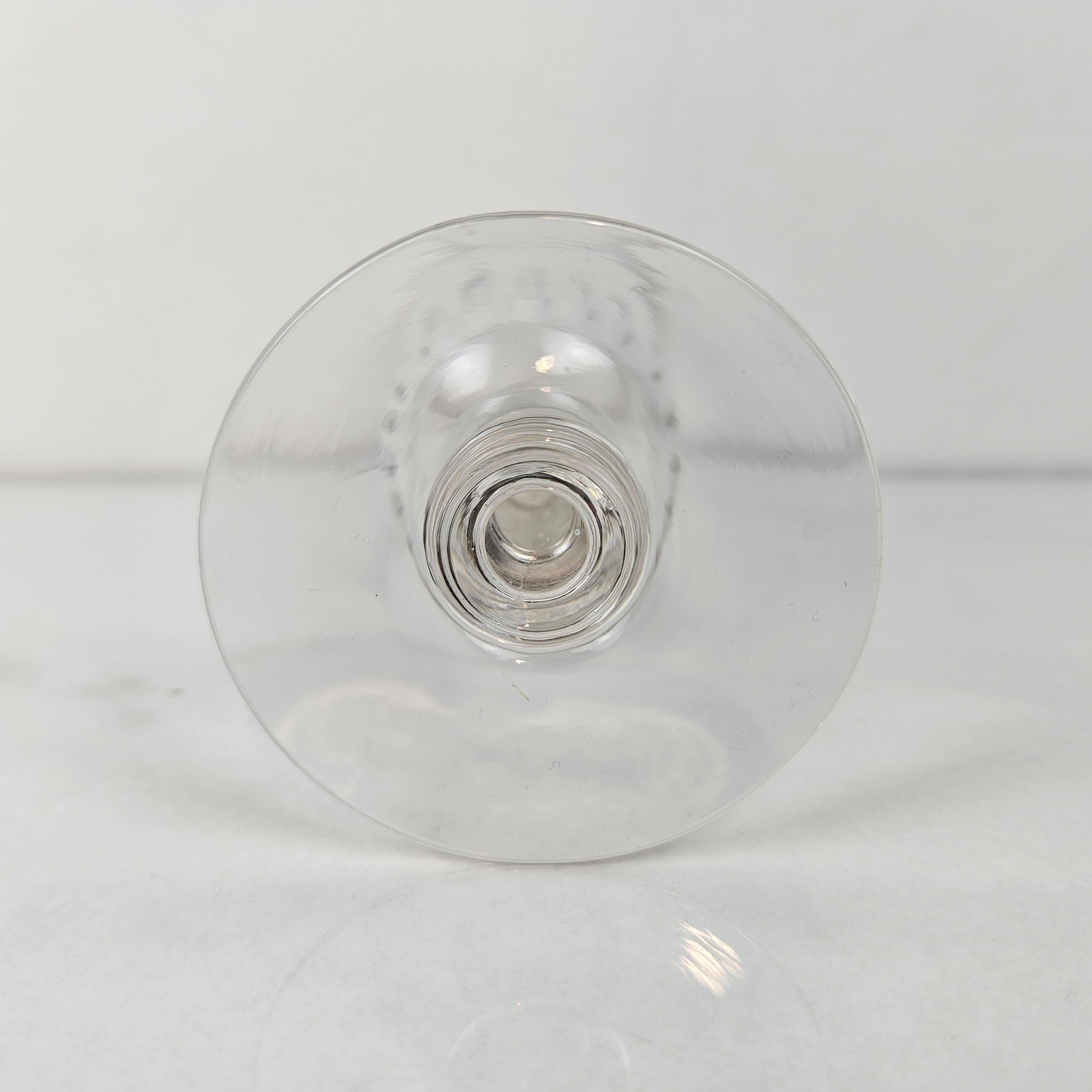 Début du 20ème siècle Ensemble de 2 charmantes flûtes à champagne soufflées à la main, vers 1900 en vente