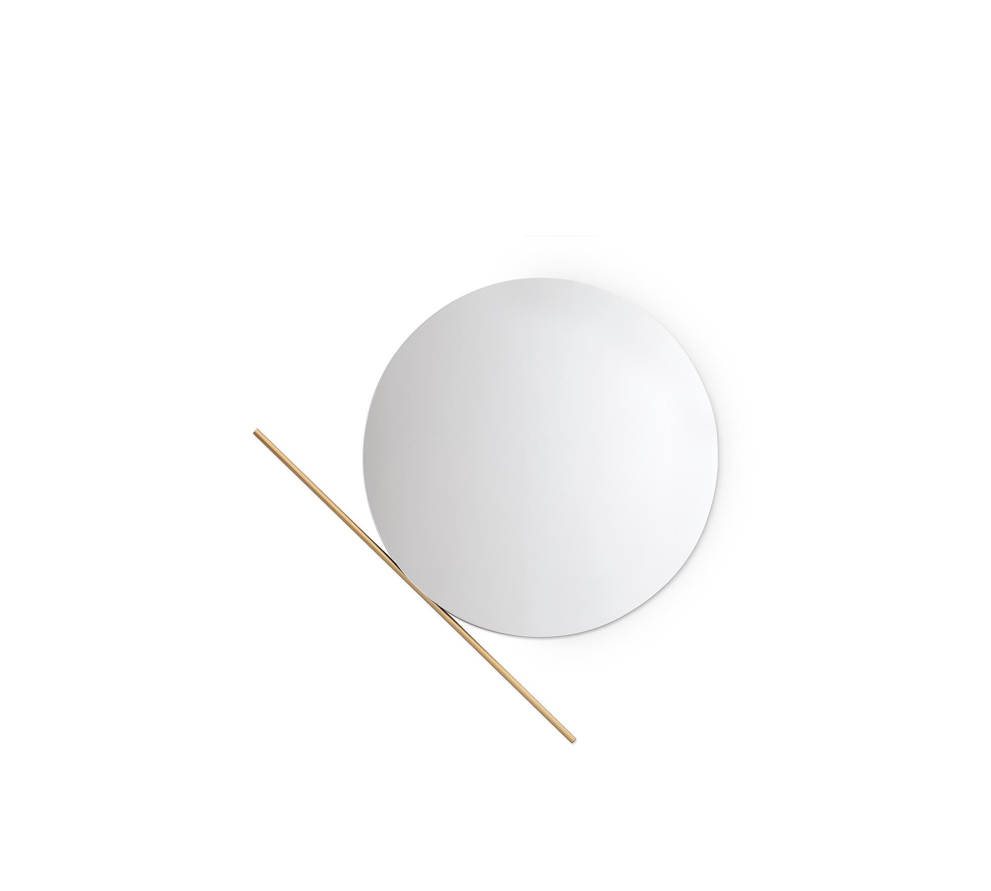 Metal Set of 2 Chic Mirrors by Morica Design For Sale