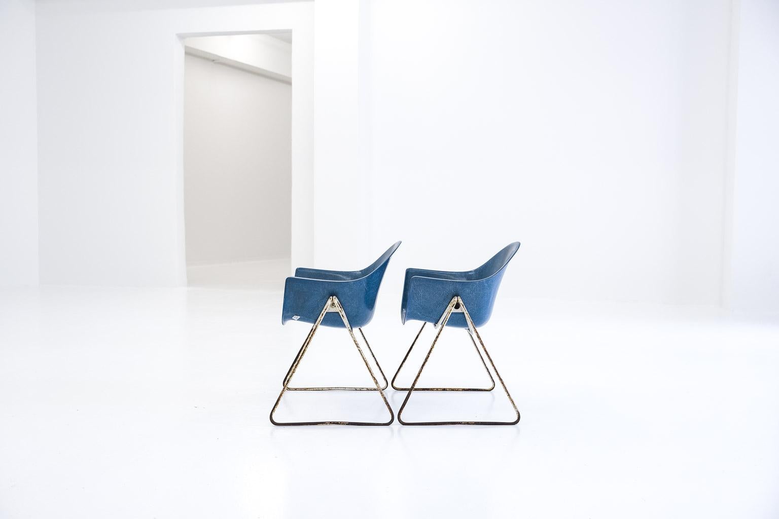 20th Century Set of 2 children chairs 2015 by Walter Papst for Wilkhahn, 1961 For Sale