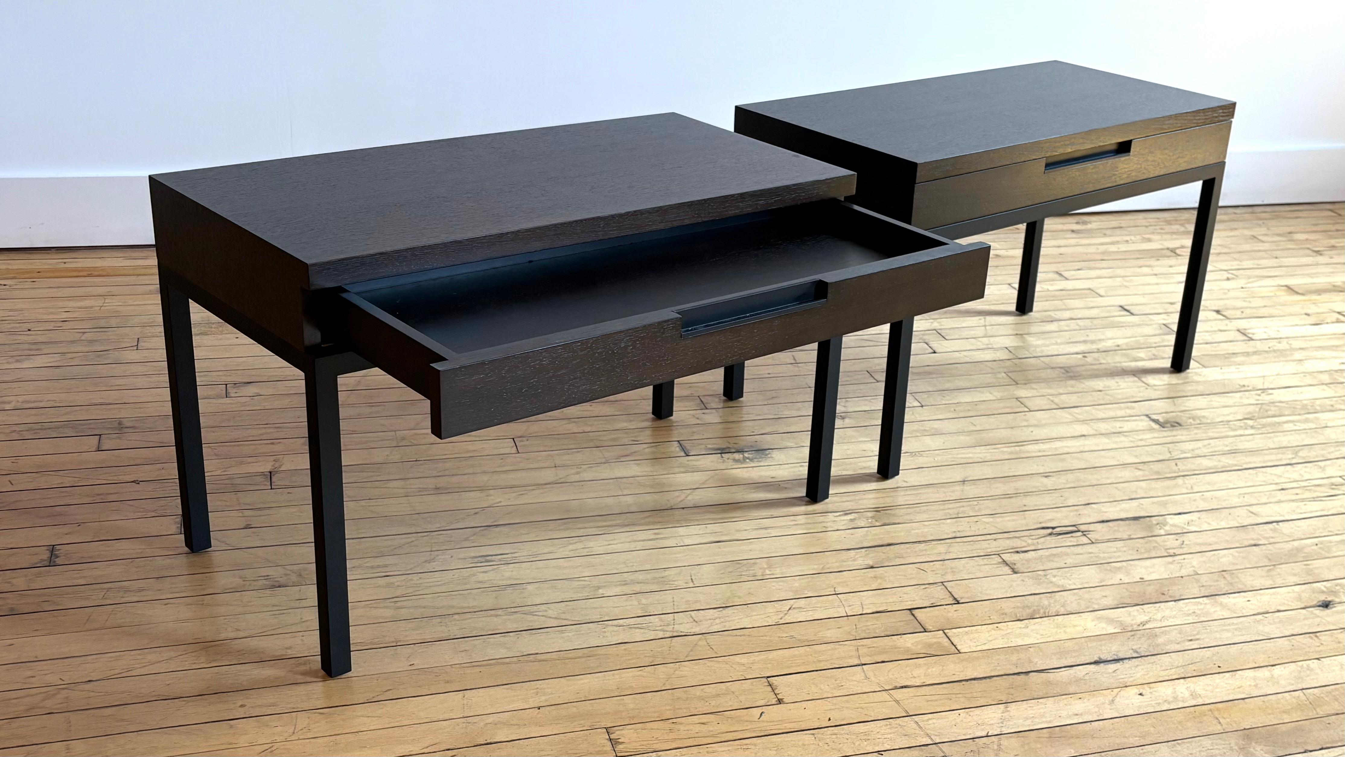 Chêne Lot de 2 - Tables de chevet 