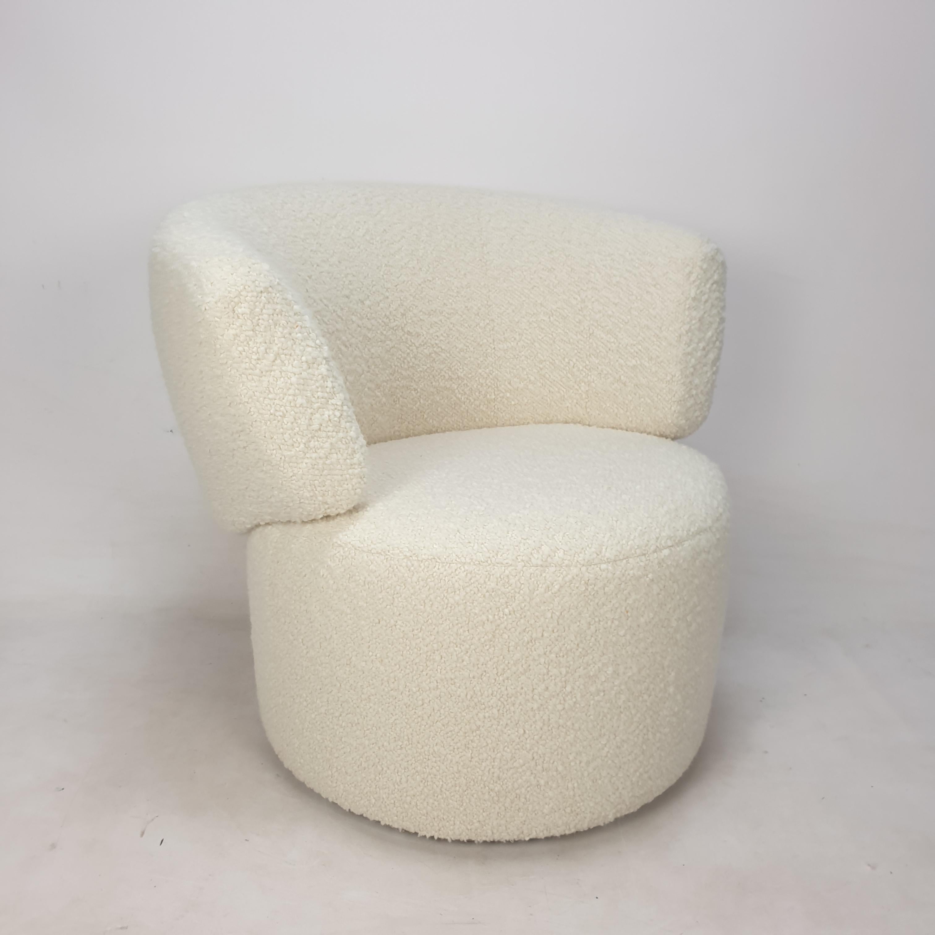 Set of 2 Club Chairs and 1 Pouf by Rolf Benz 5
