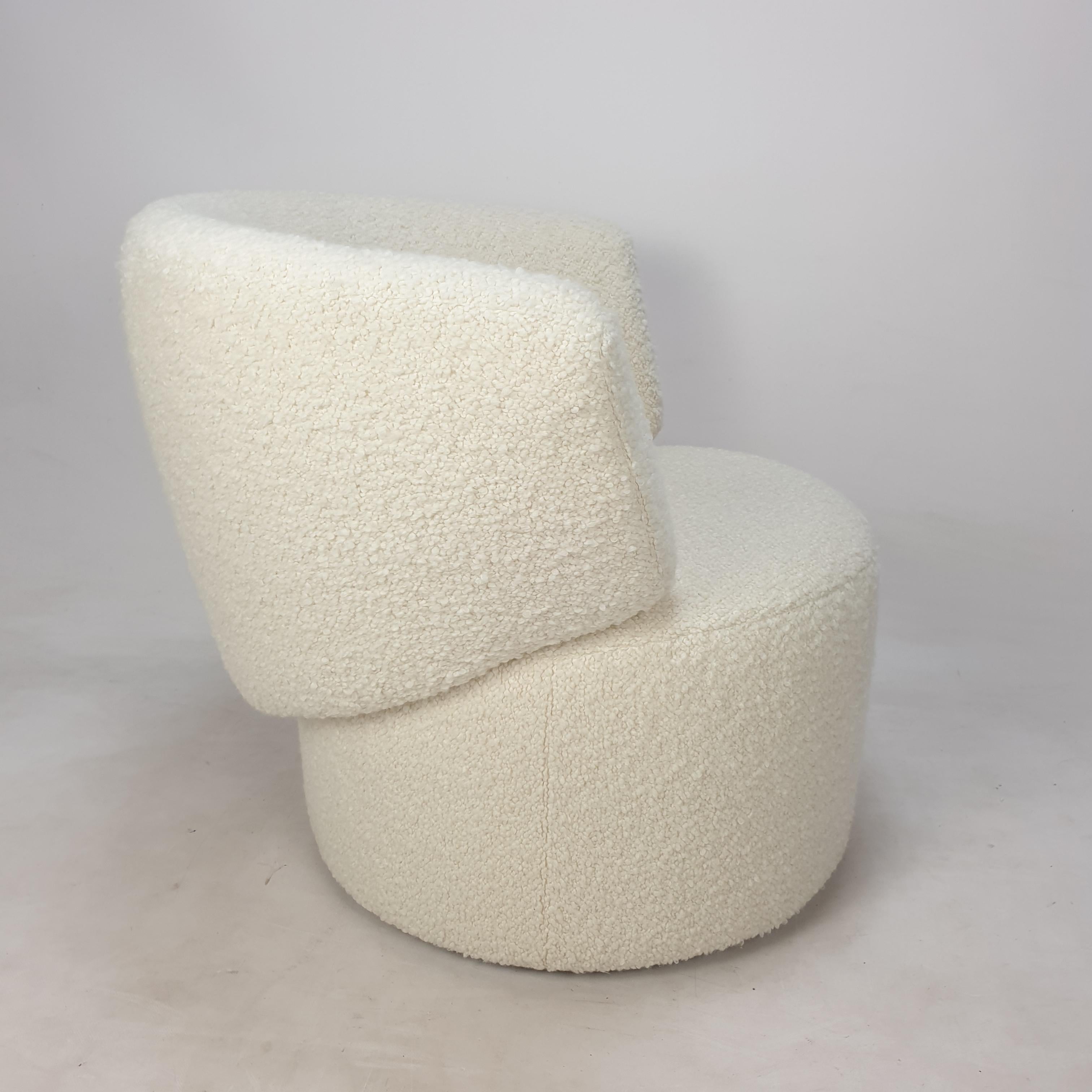 Set of 2 Club Chairs and 1 Pouf by Rolf Benz 8