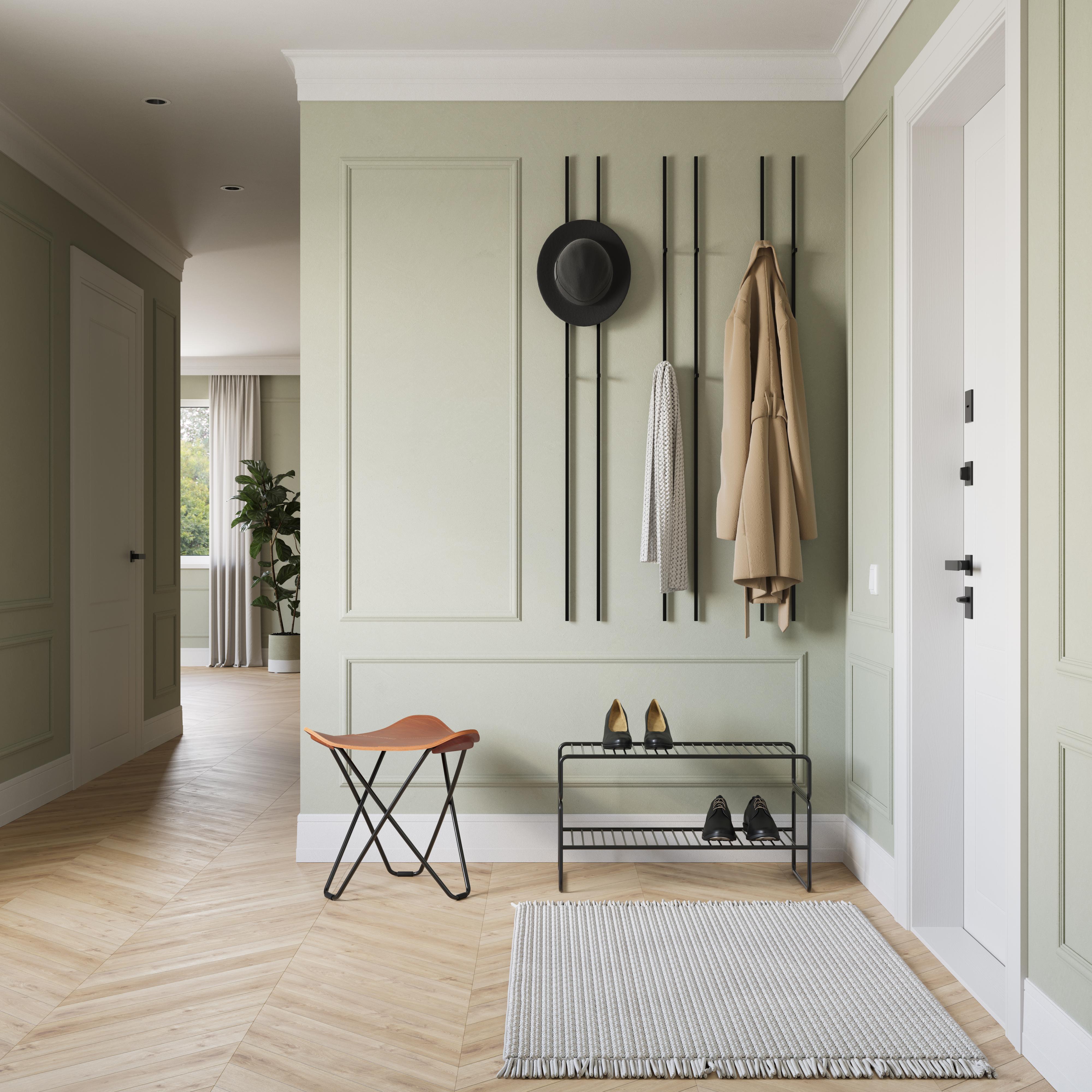 Post-Modern Set Of 2 Coat Racks by Cuero Design For Sale