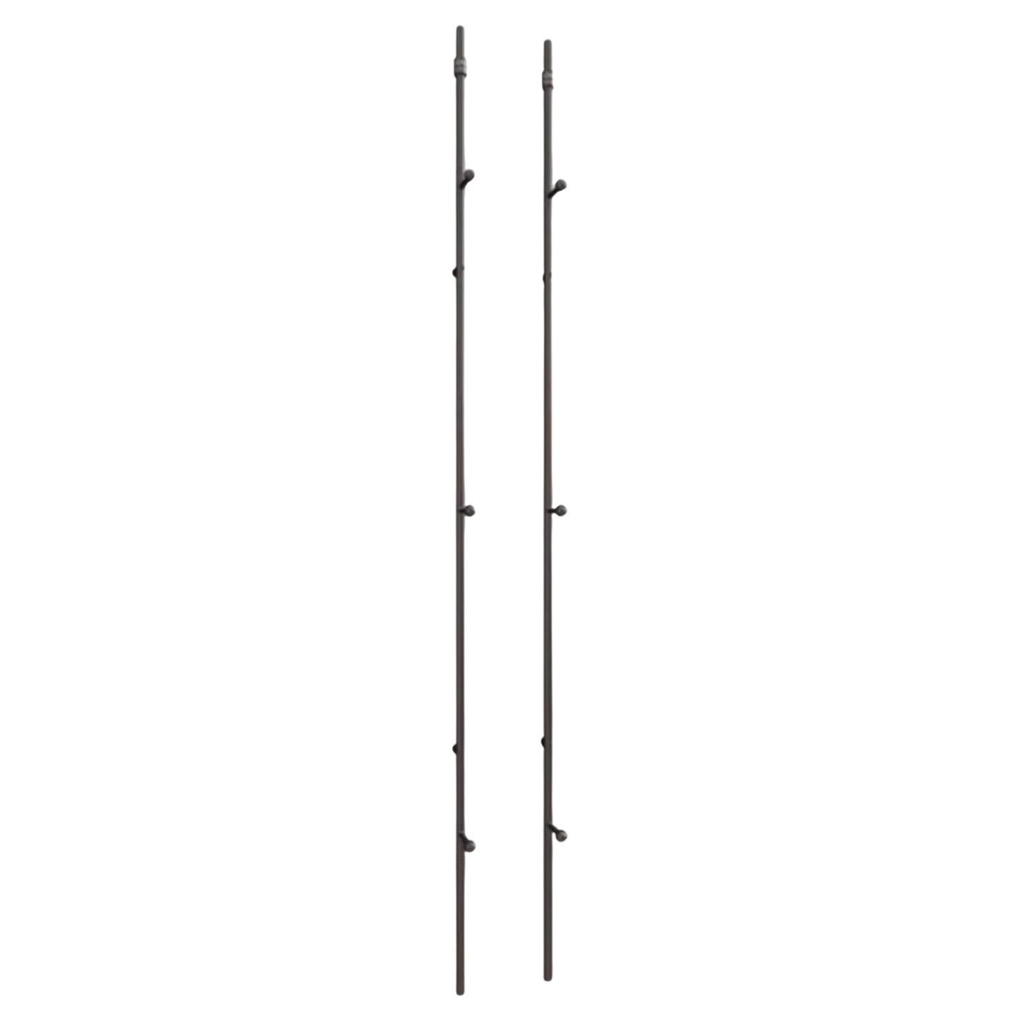 Swedish Set Of 2 Coat Racks by Cuero Design For Sale