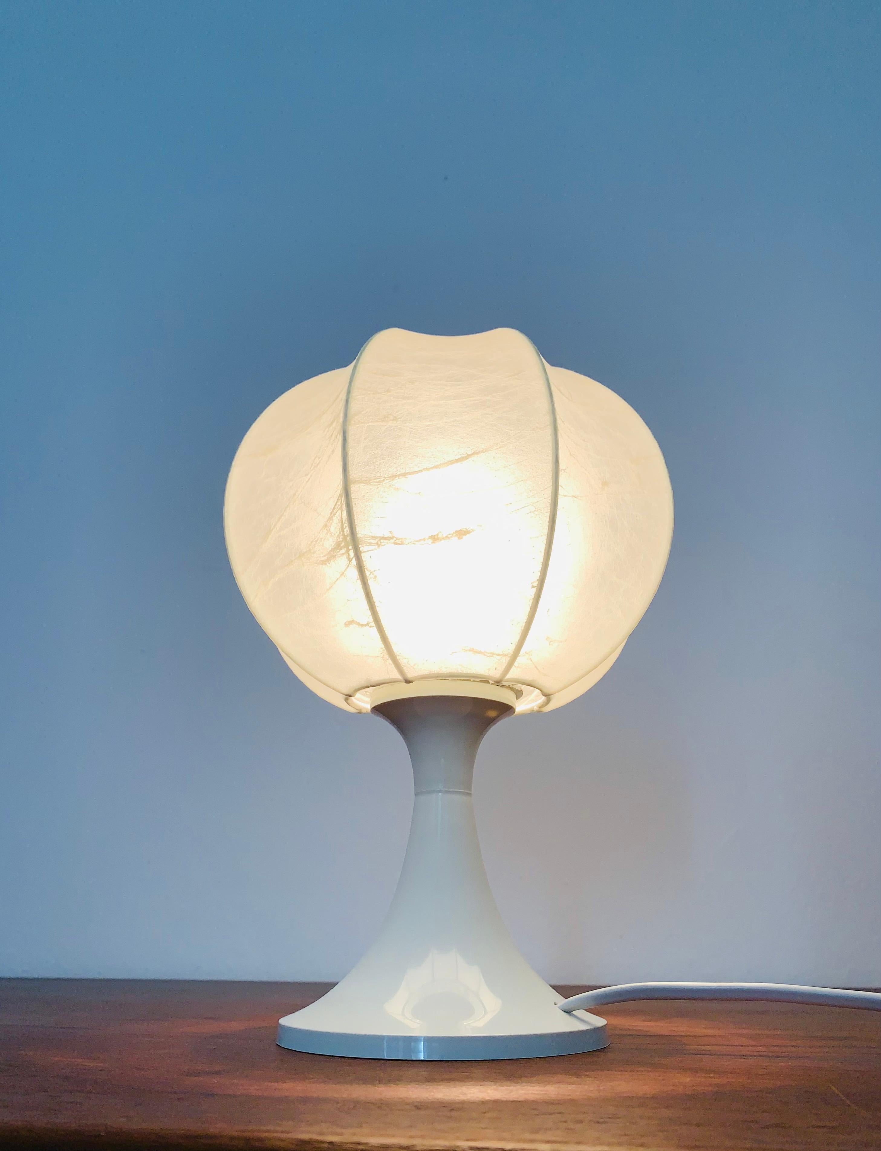 Set of 2 Cocoon Table Lamps For Sale 4