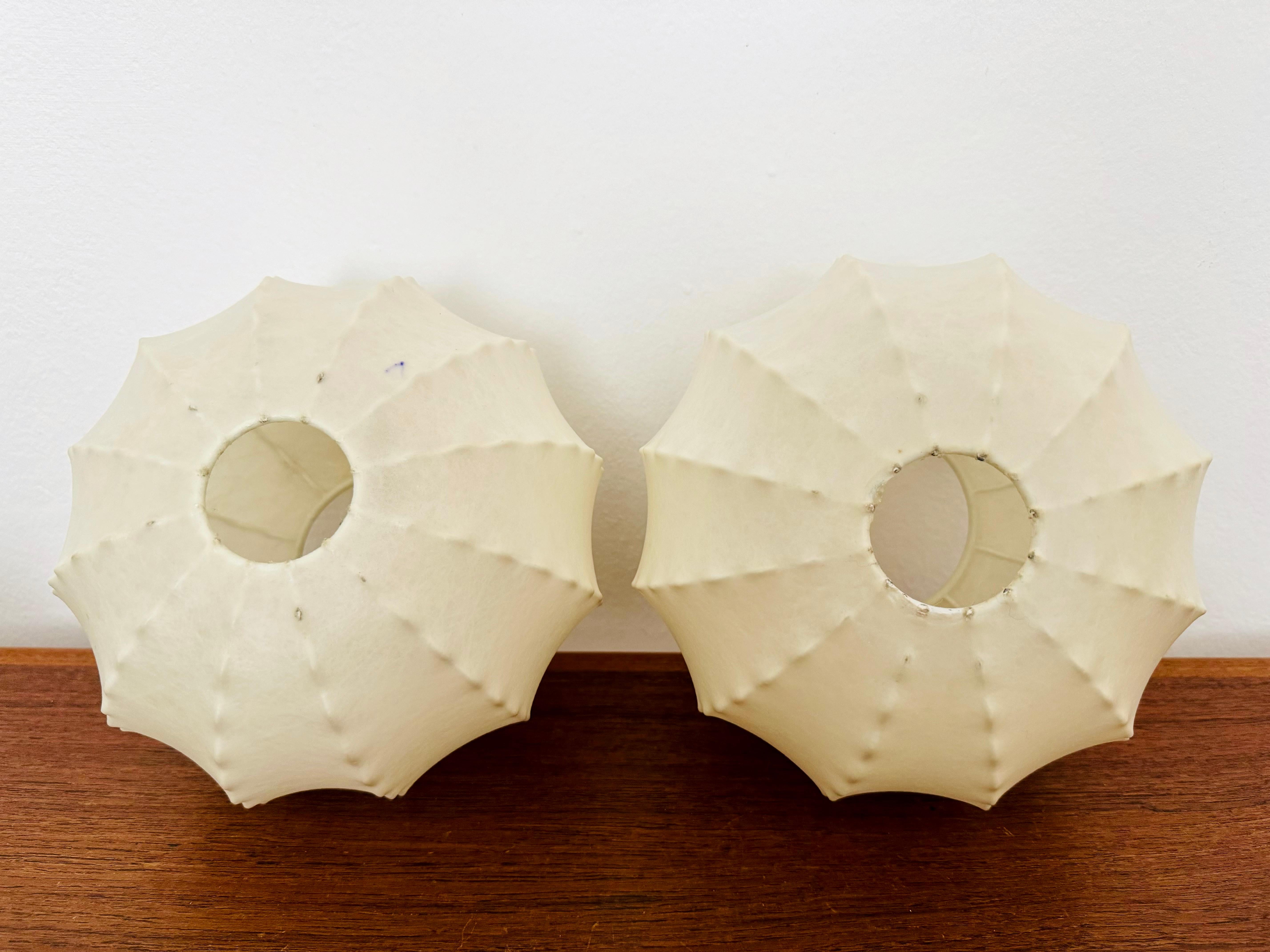 Set of 2 Cocoon Table Lamps For Sale 9