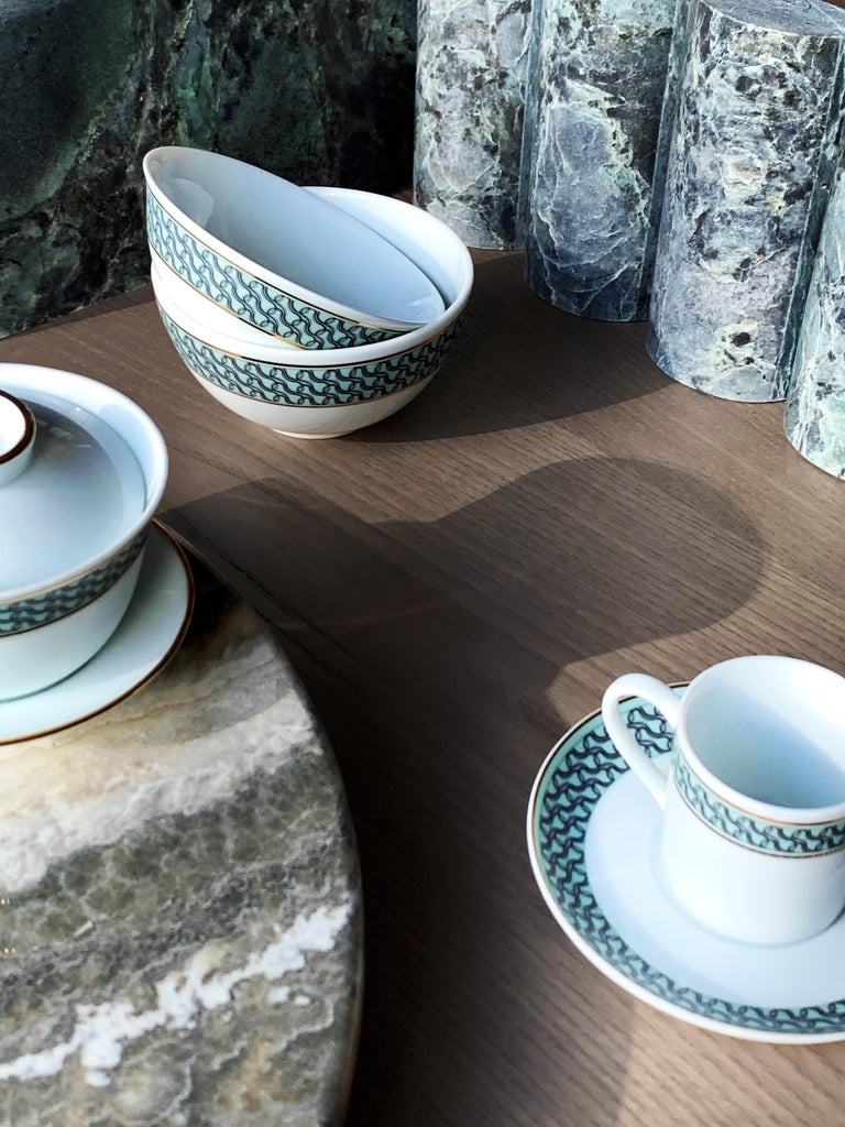 Set Of 2 Coffee Cup With Saucer Mid Century Rhythm André Fu Living ...