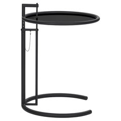 Set of 2 Coffee table ClassiCon Adjustable Table E1027 design Eileen Gray Metal