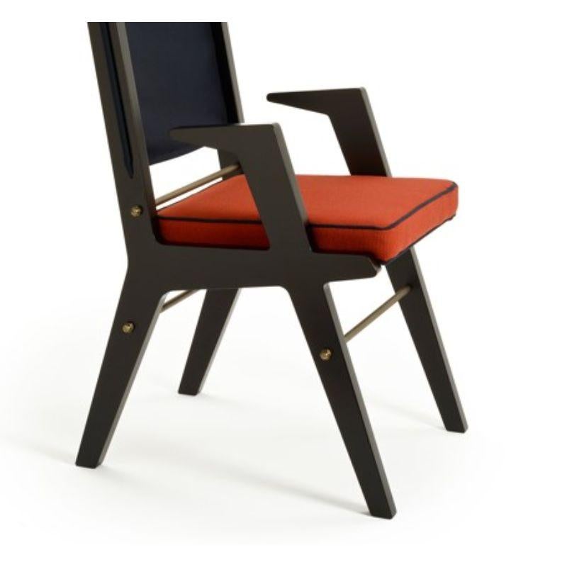 Ensemble de 2 fauteuils Colette, rouge, bleu, rouge par Colé Italia en vente 1