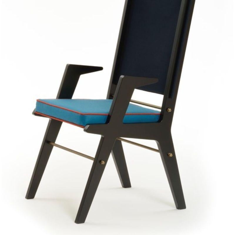 italien Ensemble de 2 fauteuils Colette, Tourquoise - Bleu - Tourquoise par Colé Italia en vente